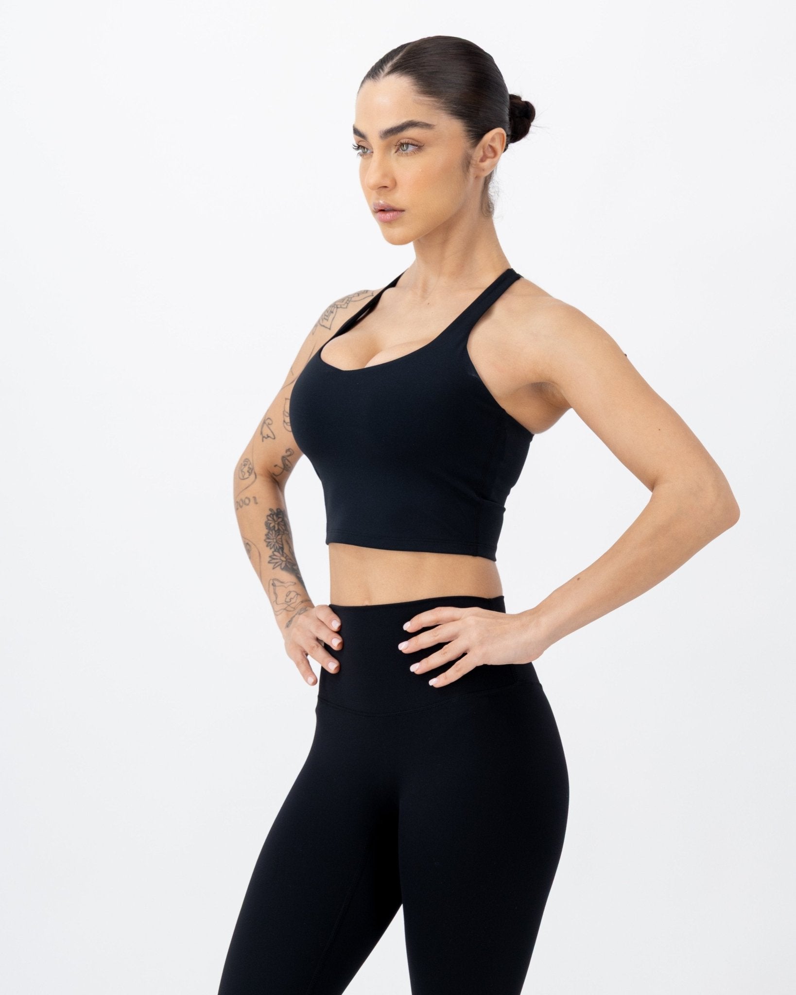 Core Sports Bra | Onyx Black – women’s activewear by NAVA