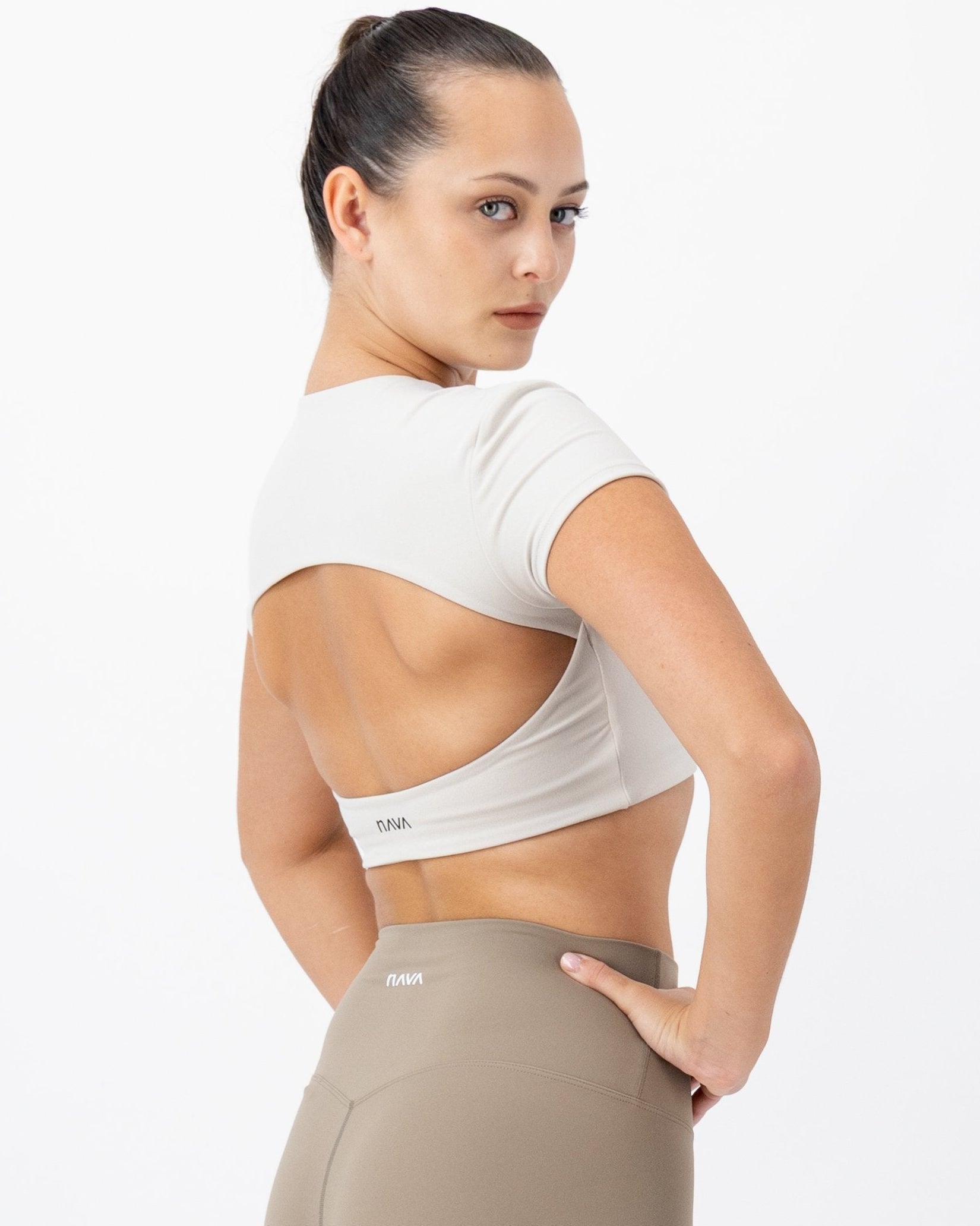 Eclipse Top | Smokey Quartz – women’s activewear by NAVA