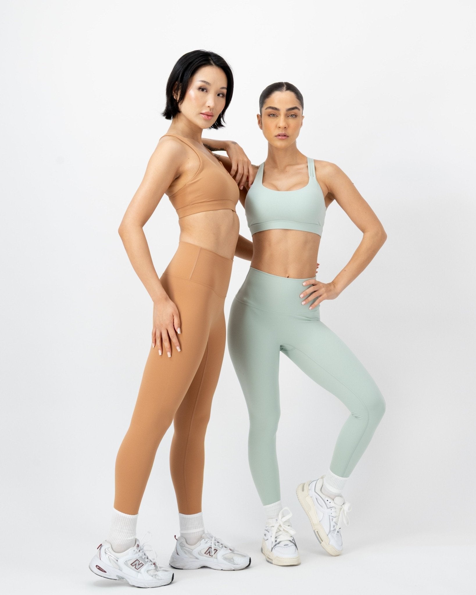 Flow High-Rise Leggings | Peach Moonstone – women’s activewear by NAVA