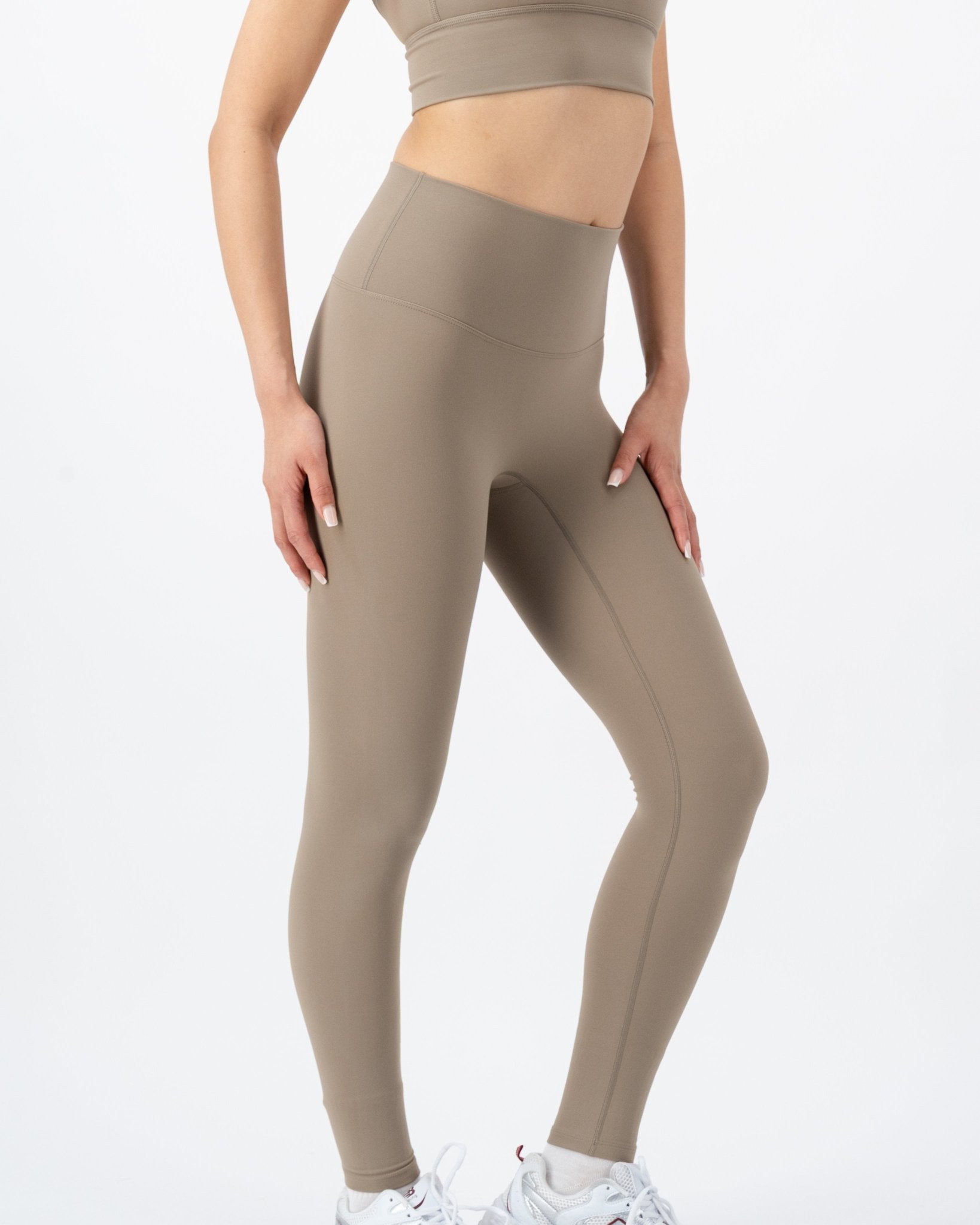 Ground High-Rise Leggings | Sandstone – women’s activewear by NAVA