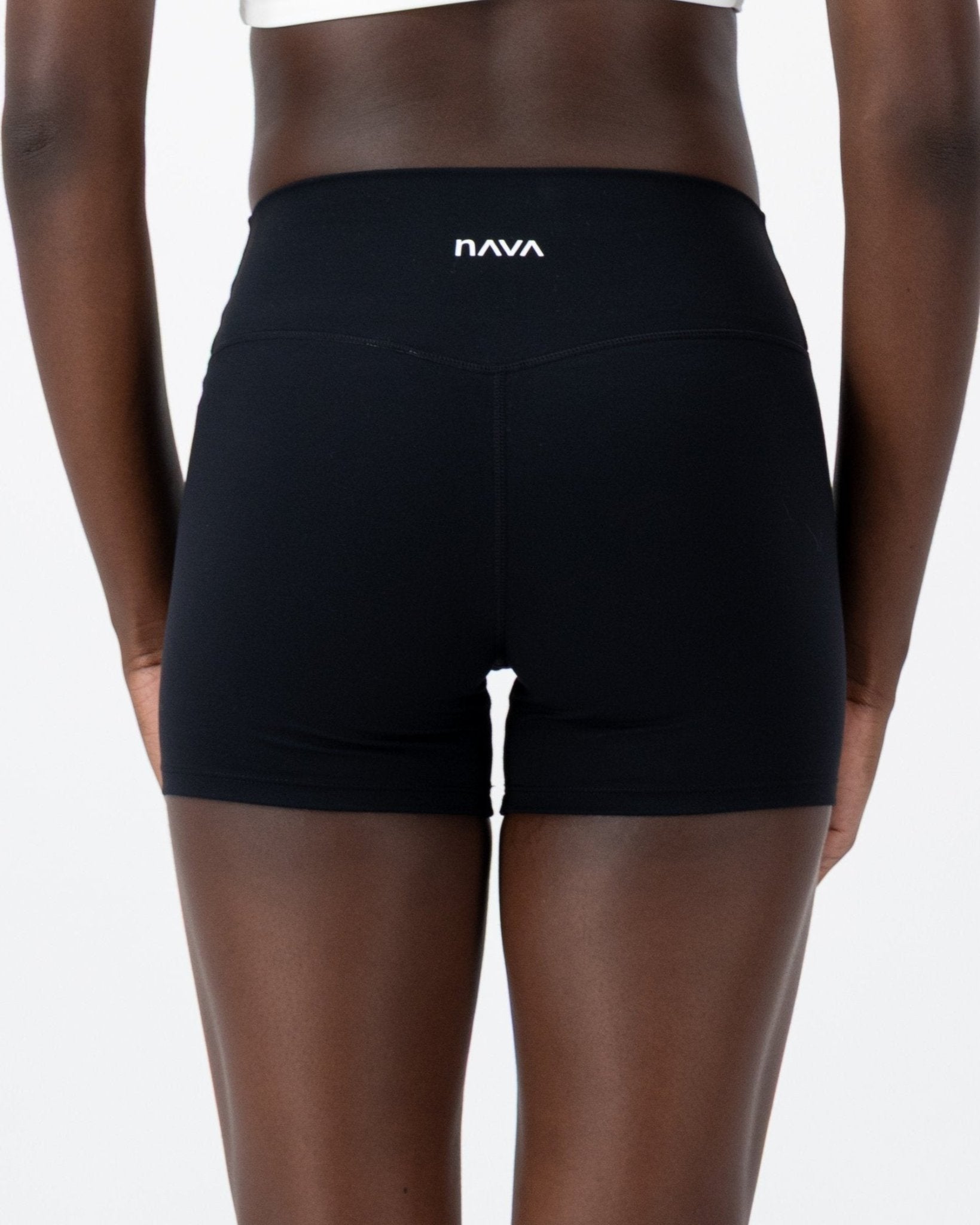 NAVA Shorts | Onyx Black – women’s activewear by NAVA