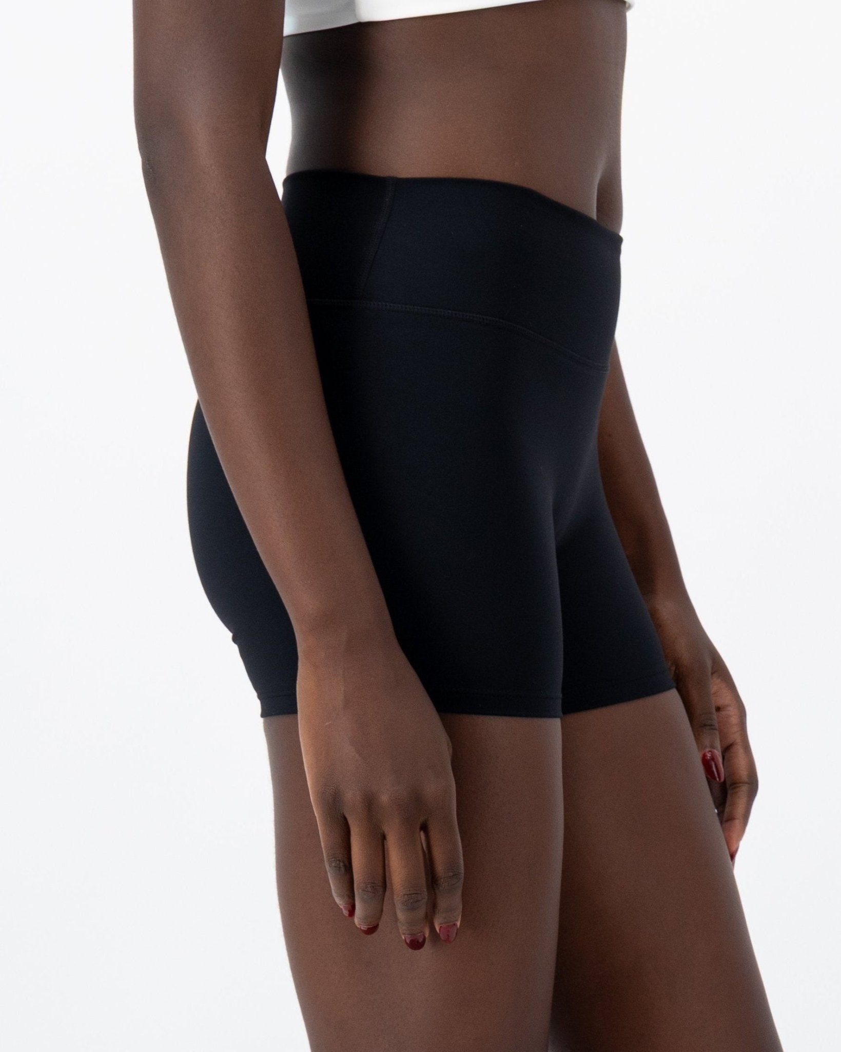 NAVA Shorts | Onyx Black – women’s activewear by NAVA