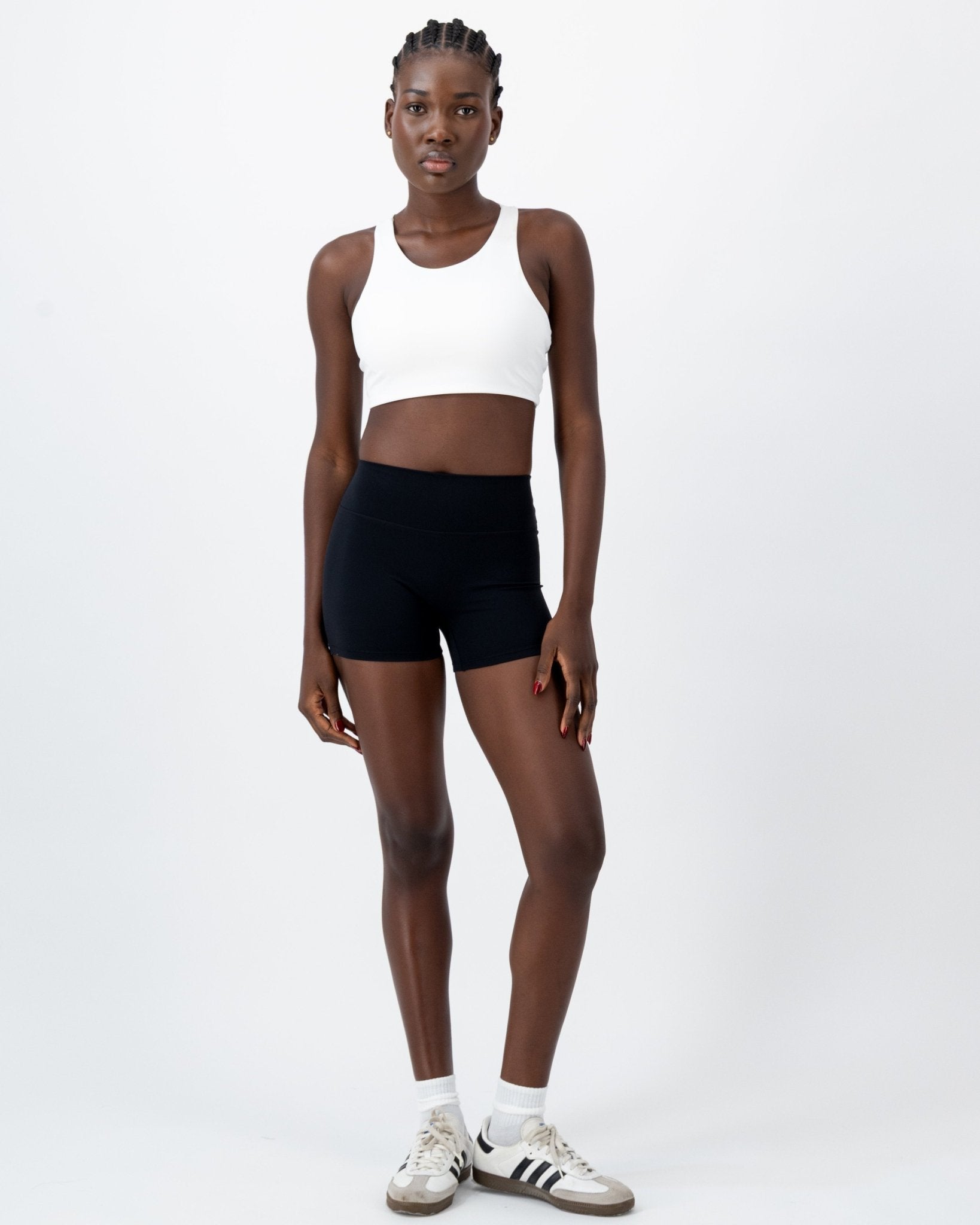 NAVA Shorts | Onyx Black – women’s activewear by NAVA