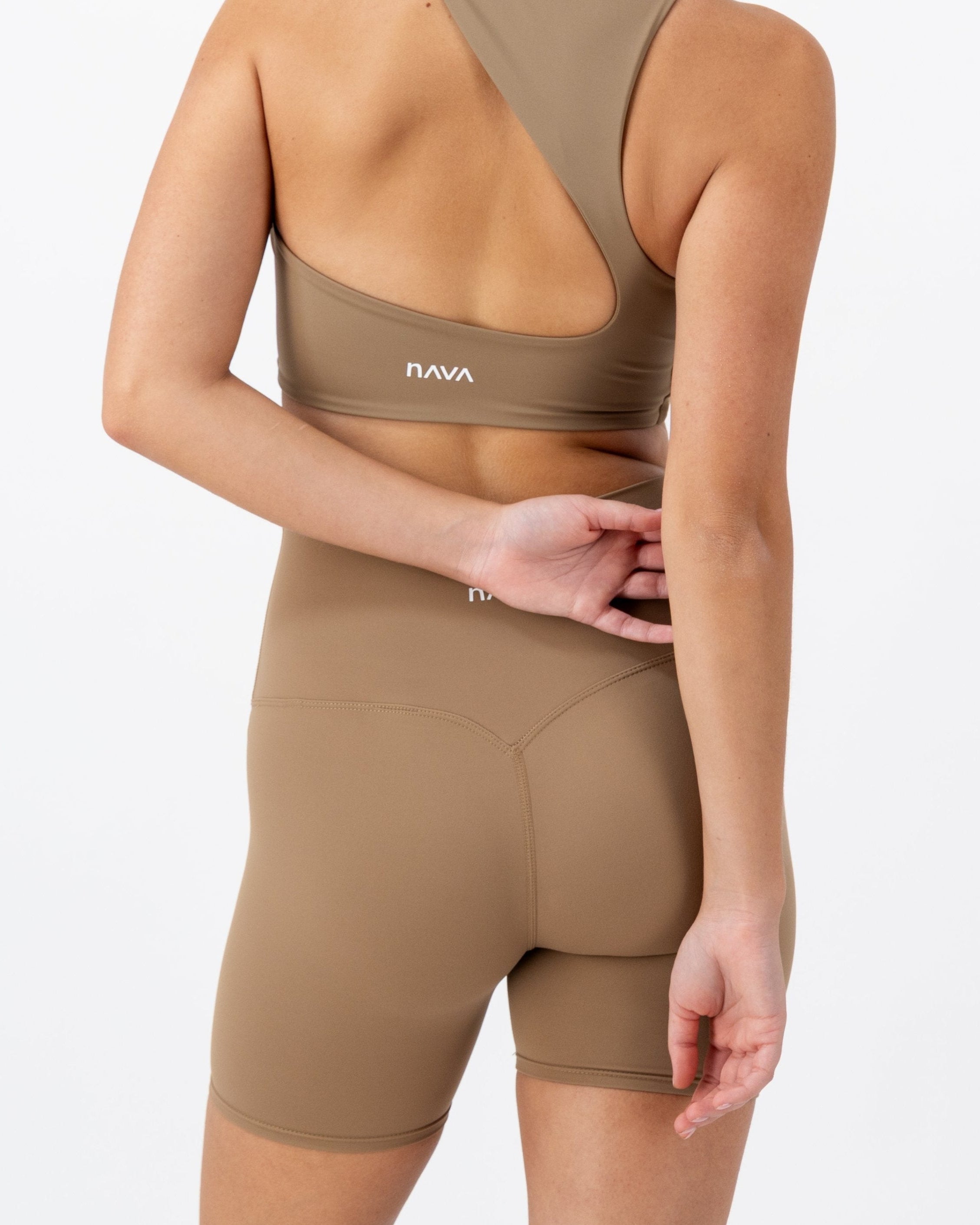 Rise Top | Caramel Jasper – women’s activewear by NAVA