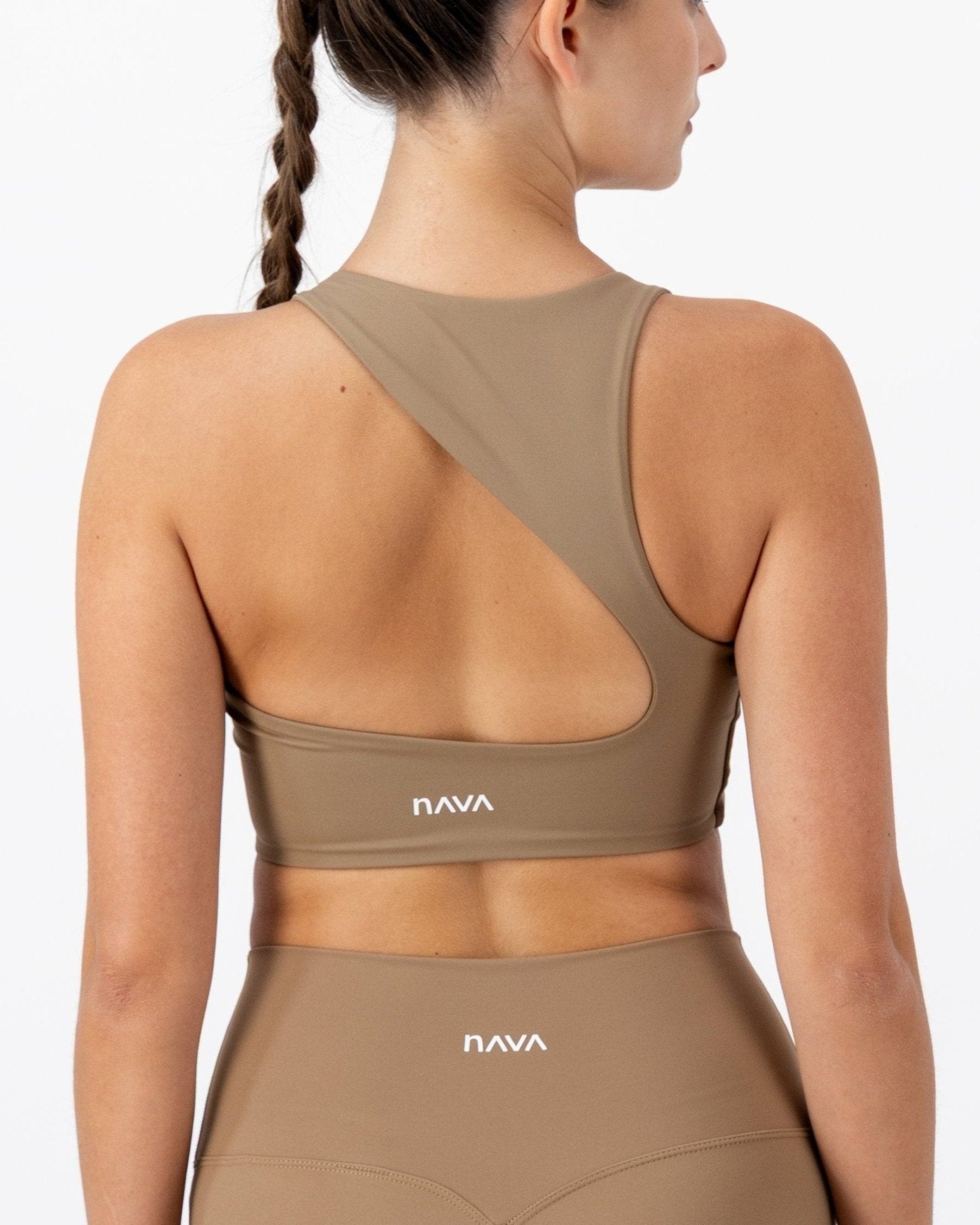 Rise Top | Caramel Jasper – women’s activewear by NAVA