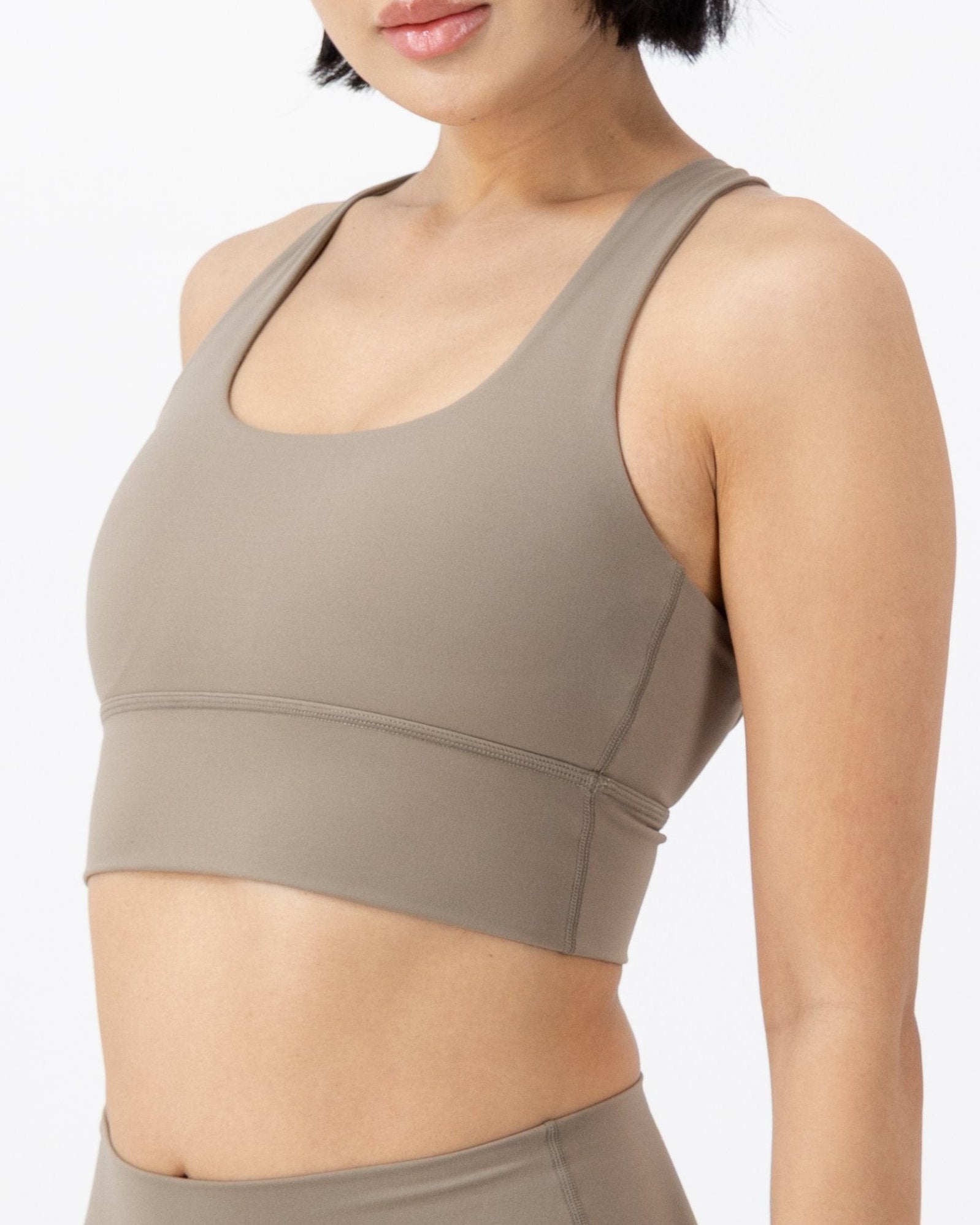 Solice Yoga Bra | Sandstone – women’s activewear by NAVA