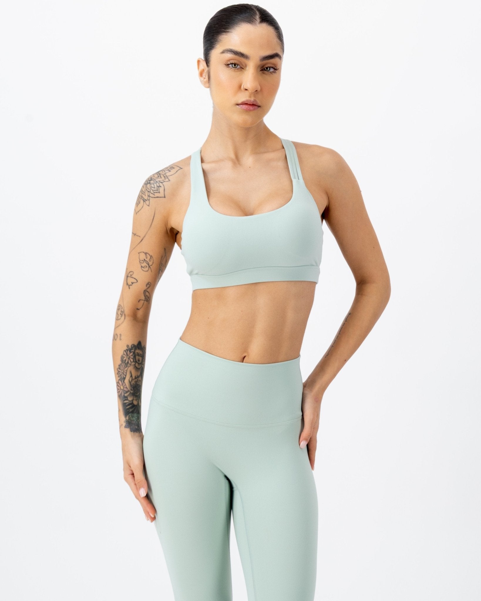 Streamline Sports Bra | Amazonite – women’s activewear by NAVA