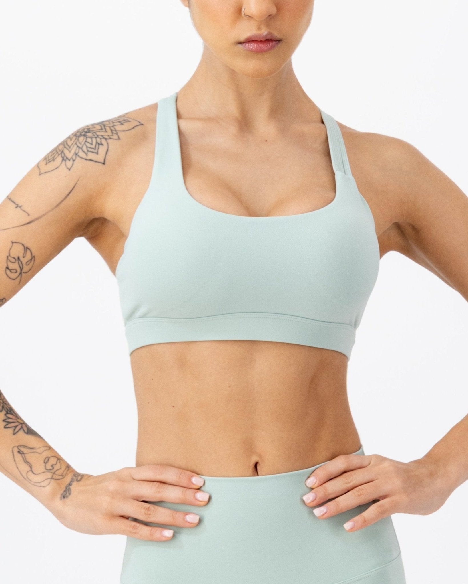Streamline Sports Bra | Amazonite – women’s activewear by NAVA