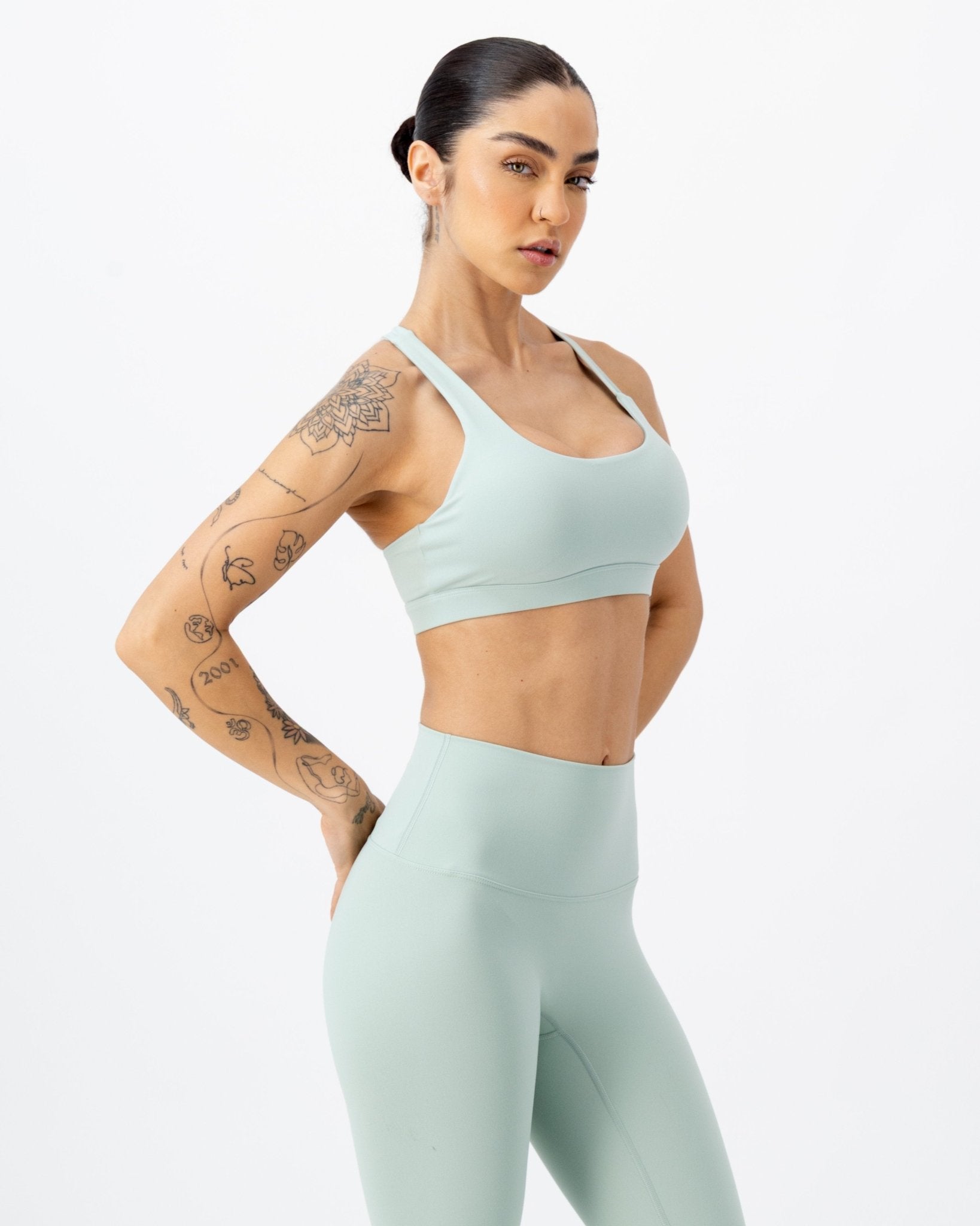 Streamline Sports Bra | Amazonite – women’s activewear by NAVA