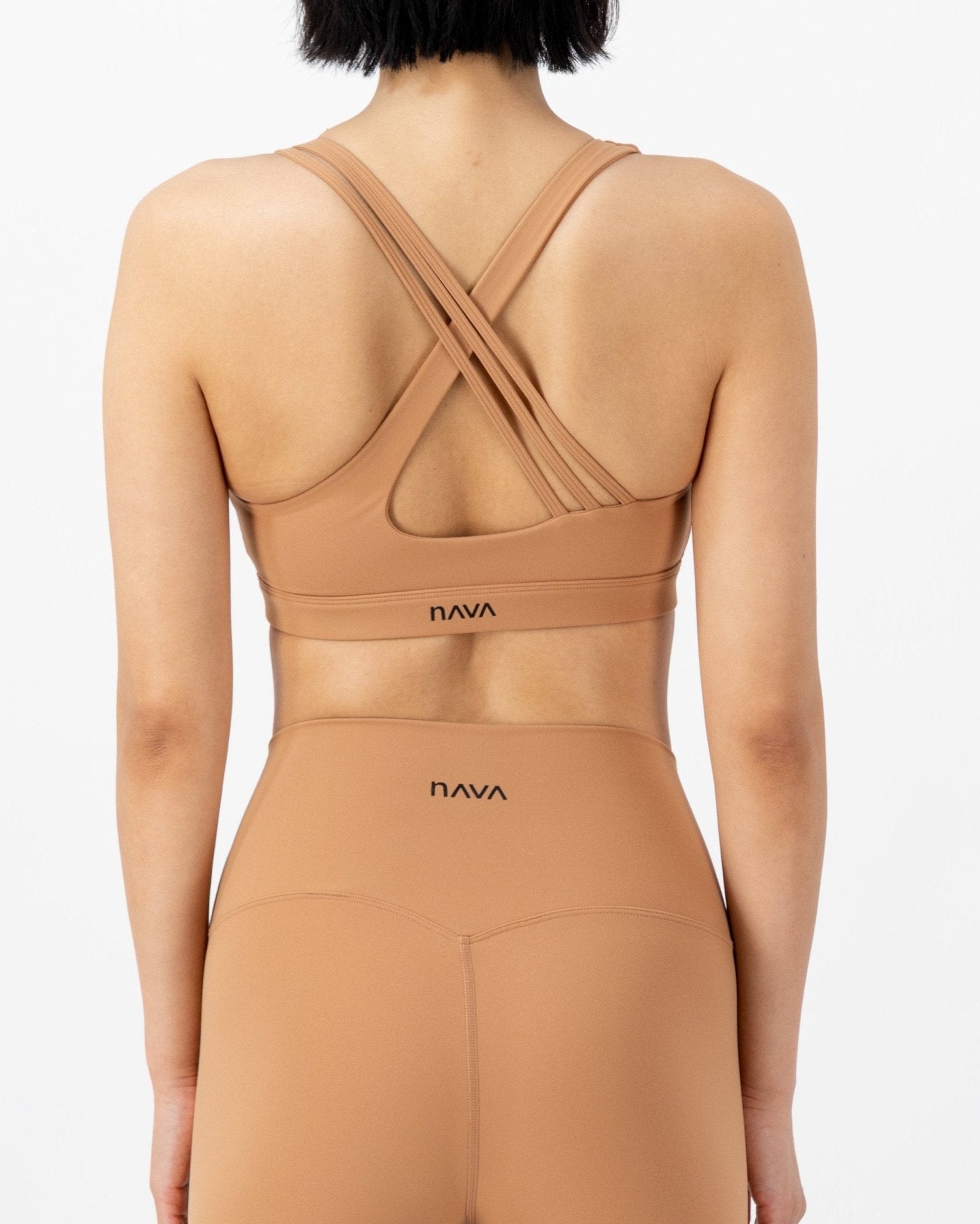 Streamline Sports Bra | Peach Moonstone – women’s activewear by NAVA