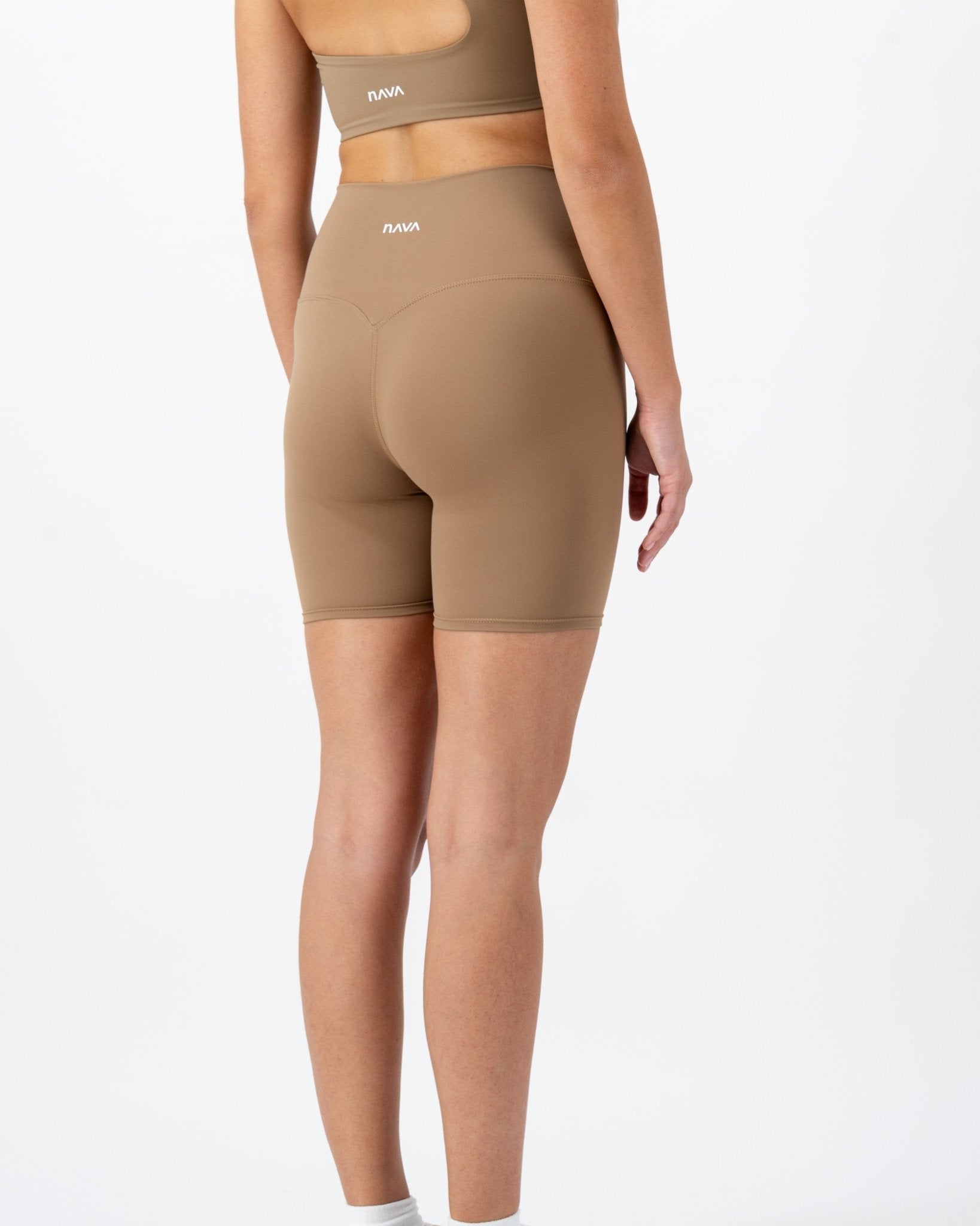 Stride Shorts | Caramel Jasper – women’s activewear by NAVA
