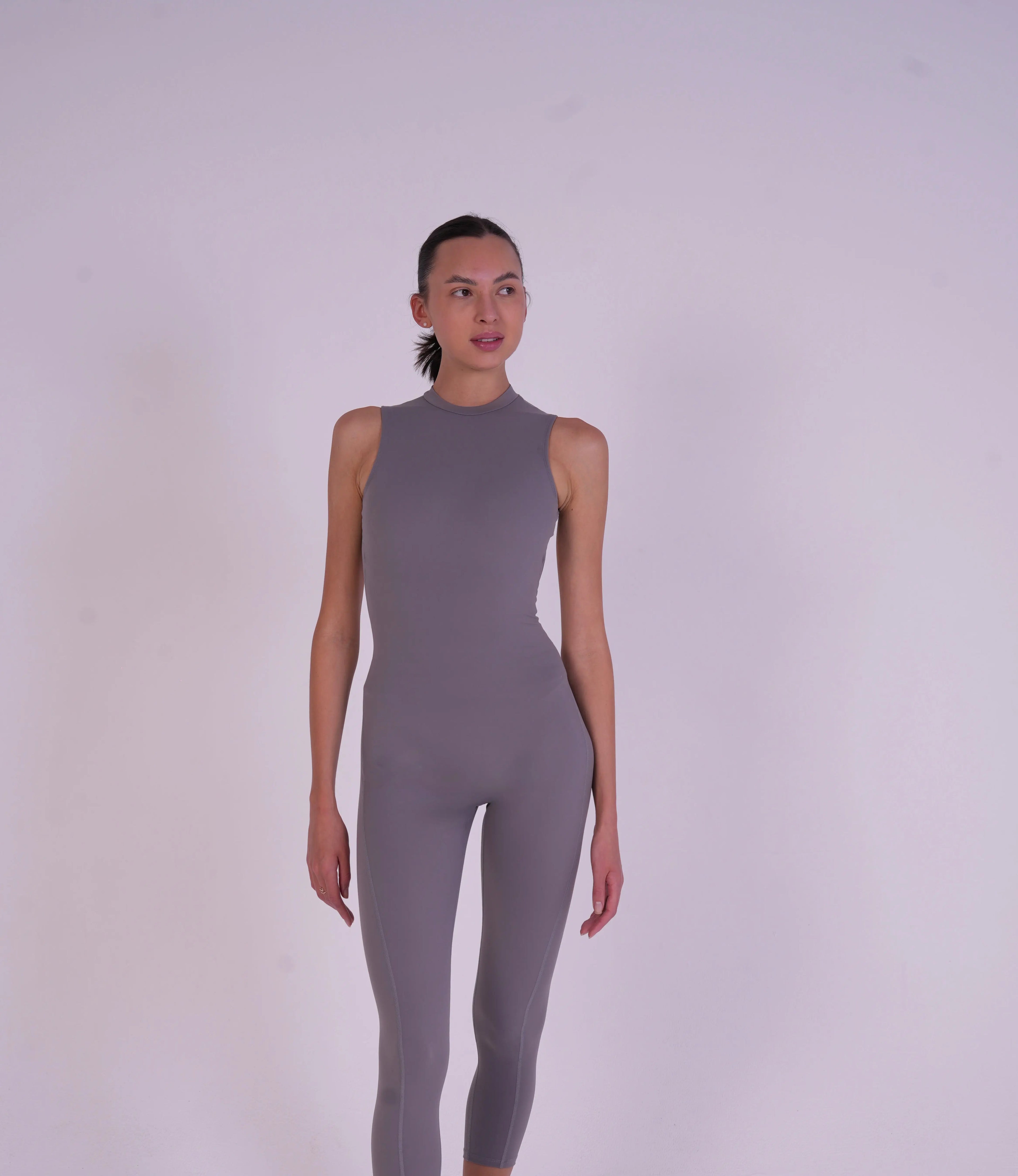 Contour Bodysuit – Grey Moonstone NAVA