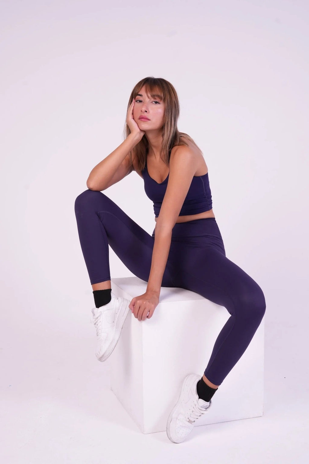 Arc High Rise Leggings – Sodalite – women’s activewear by NAVA