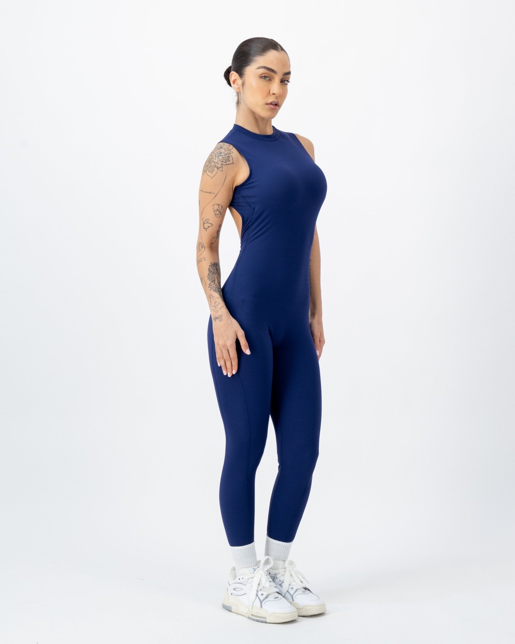 Contour Bodysuit | Sapphire – women’s activewear by NAVA