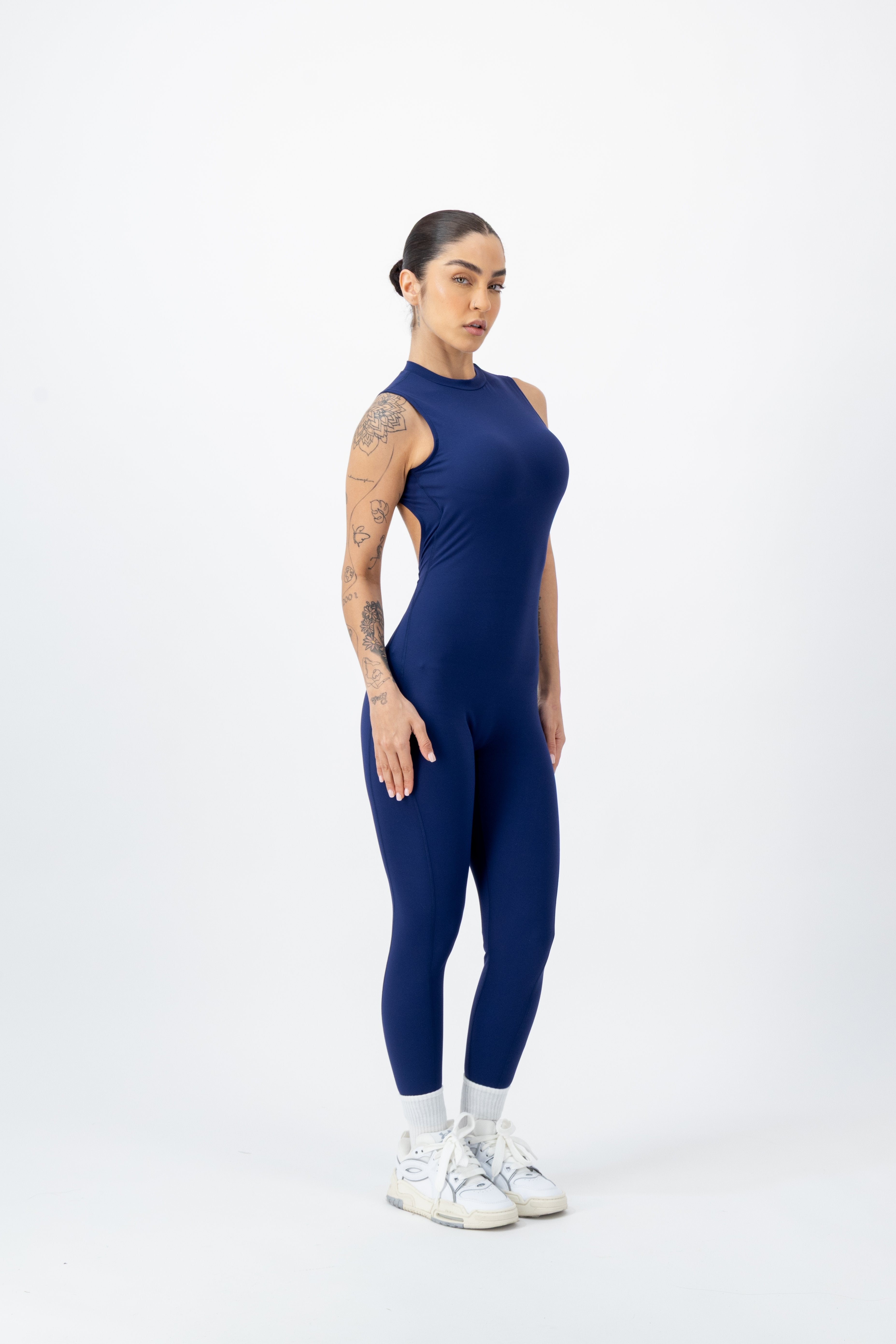 Contour Bodysuit | Sapphire – women’s activewear by NAVA