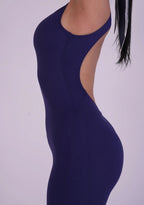 Contour Bodysuit - Sapphire – women’s activewear by NAVA