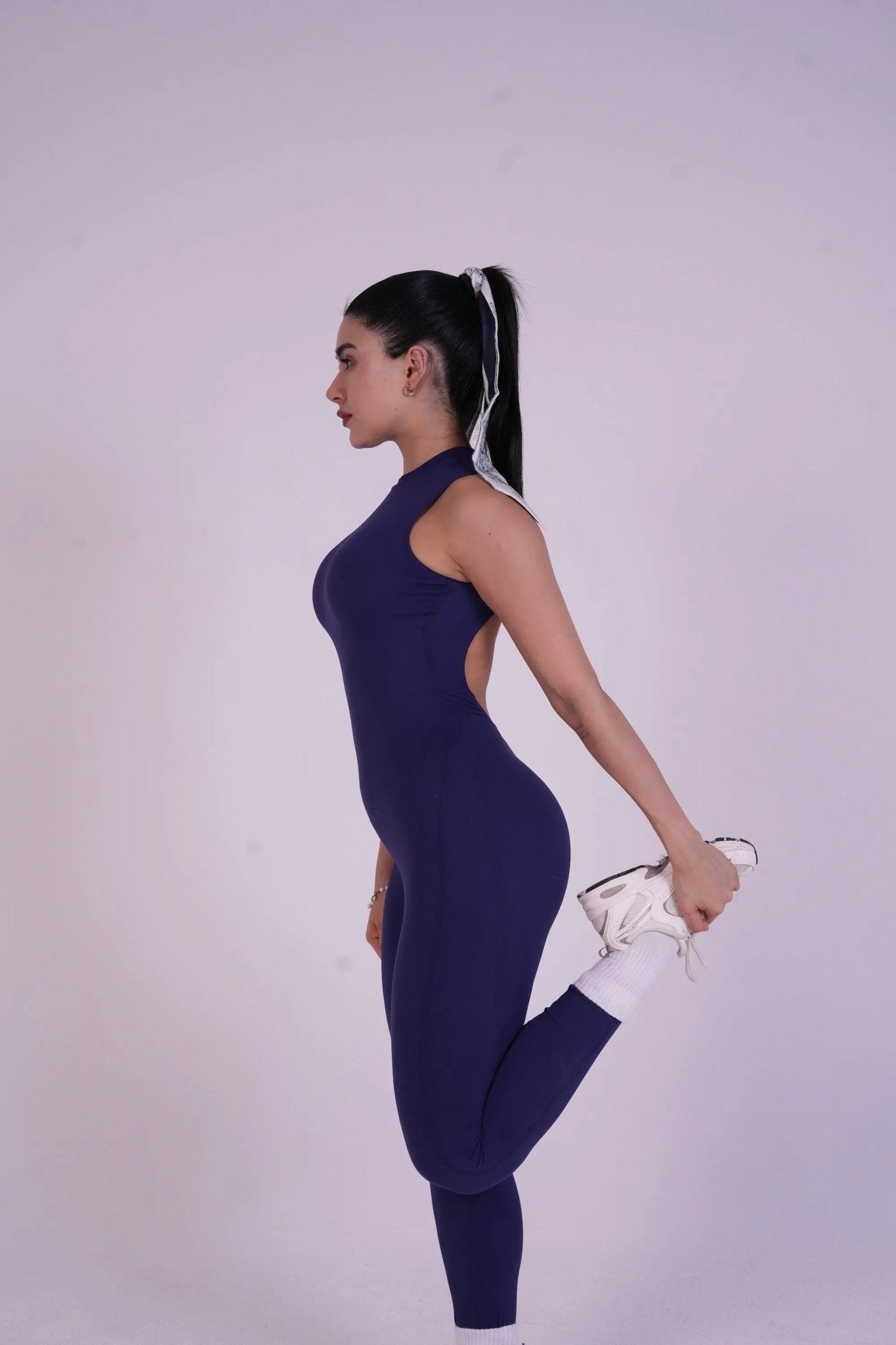Contour Bodysuit - Sapphire – women’s activewear by NAVA