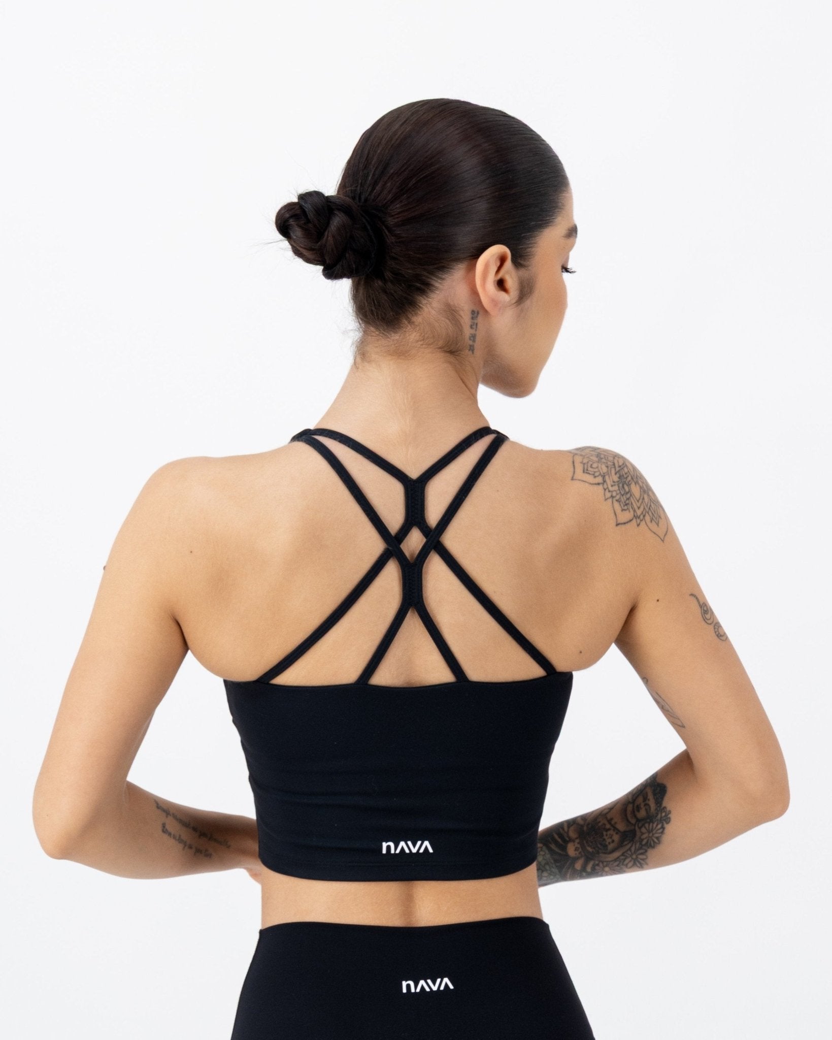 Core Sports Bra | Onyx Black – women’s activewear by NAVA