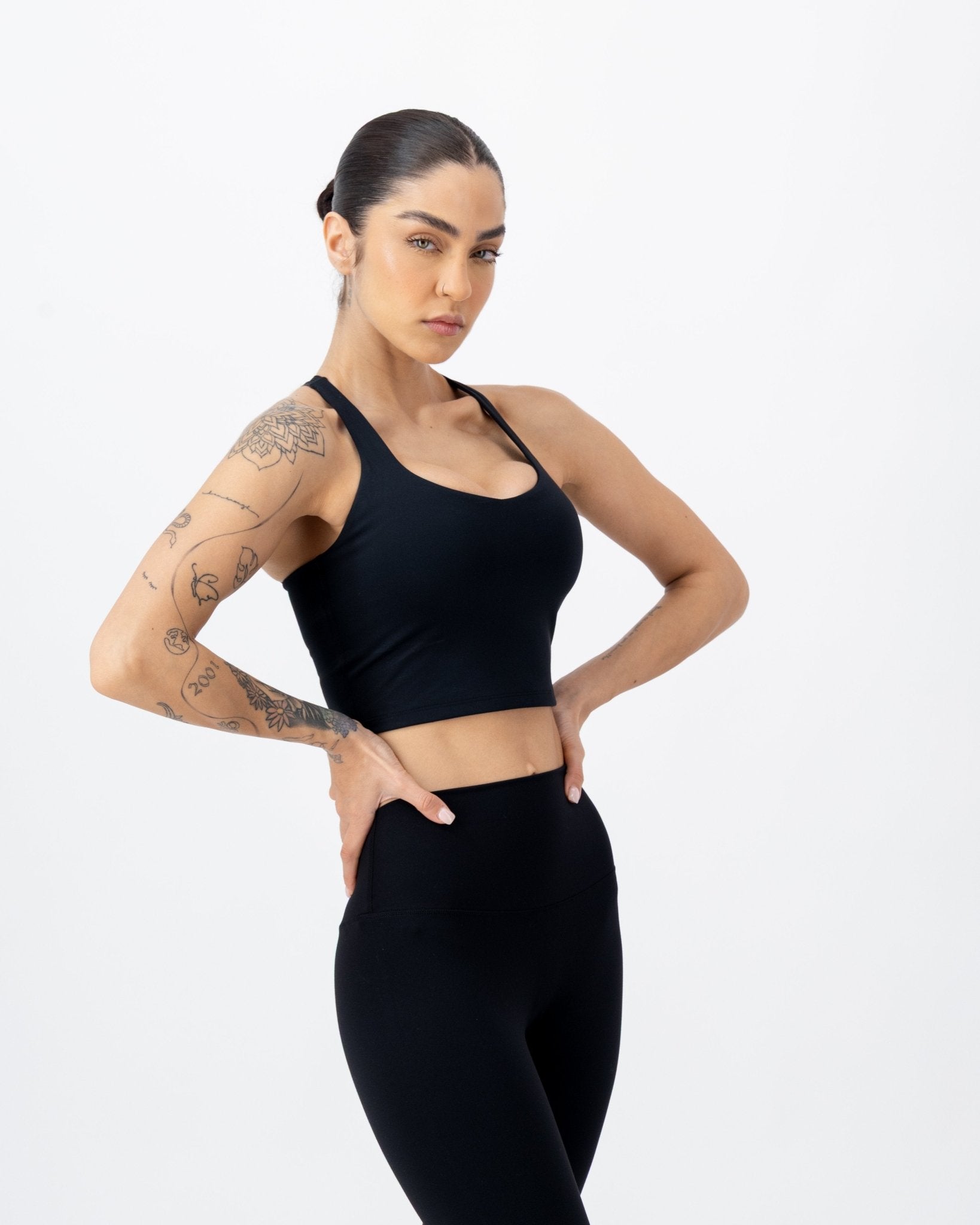 Core Sports Bra | Onyx Black – women’s activewear by NAVA