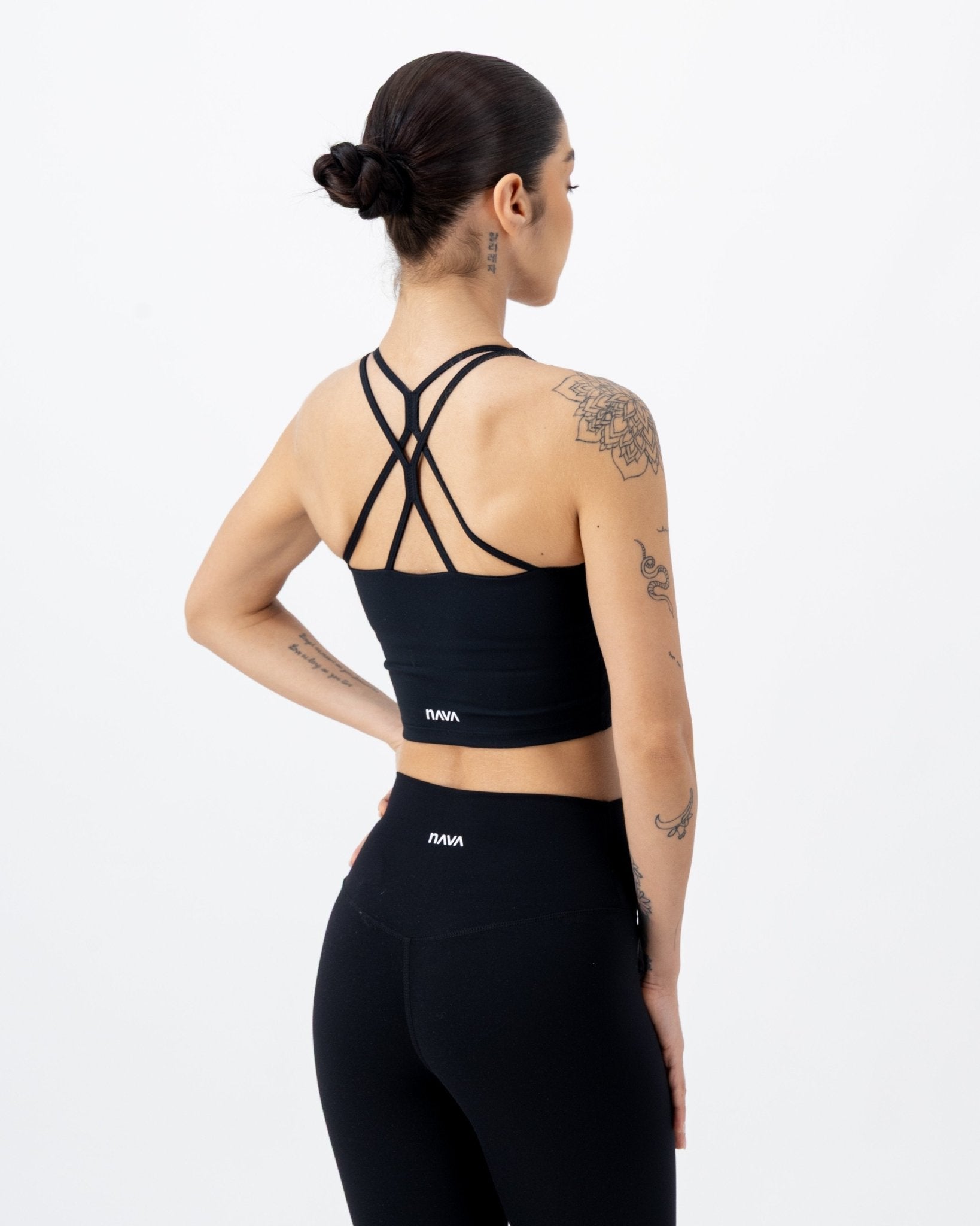 Core Sports Bra | Onyx Black – women’s activewear by NAVA