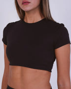 Eclipse Top – Onyx Black – women’s activewear by NAVA