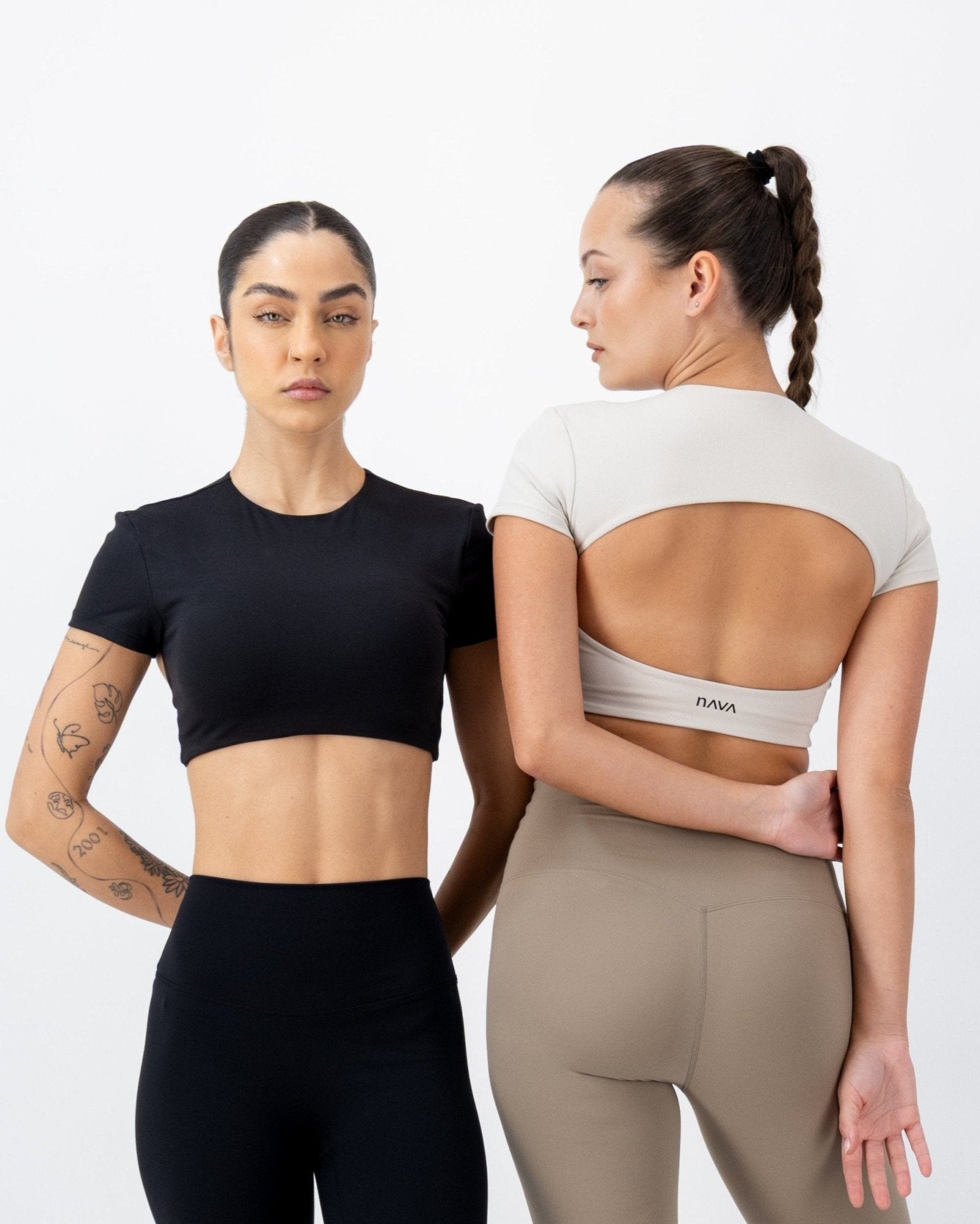 Eclipse Top | Onyx Black – women’s activewear by NAVA