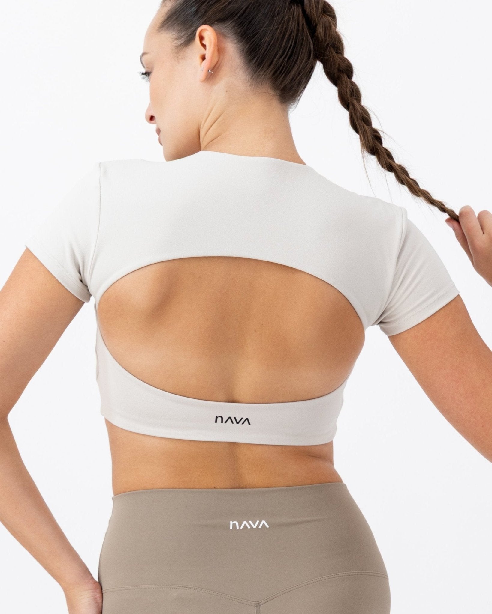 Eclipse Top | Smokey Quartz – women’s activewear by NAVA