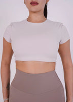 Eclipse Top - Smokey Quartz – women’s activewear by NAVA