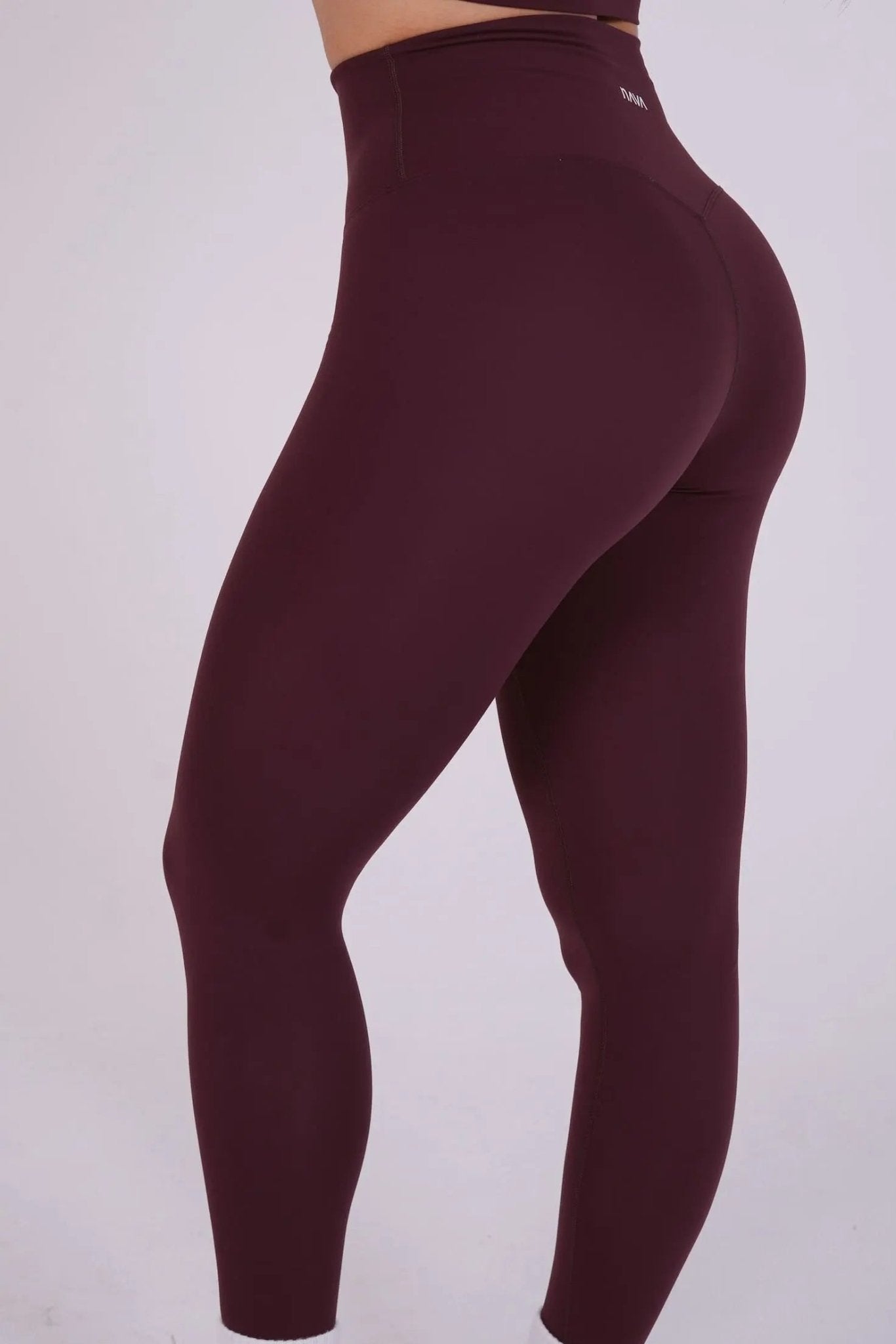 Flow High - Rise Leggings – Dark Garnet – women’s activewear by NAVA