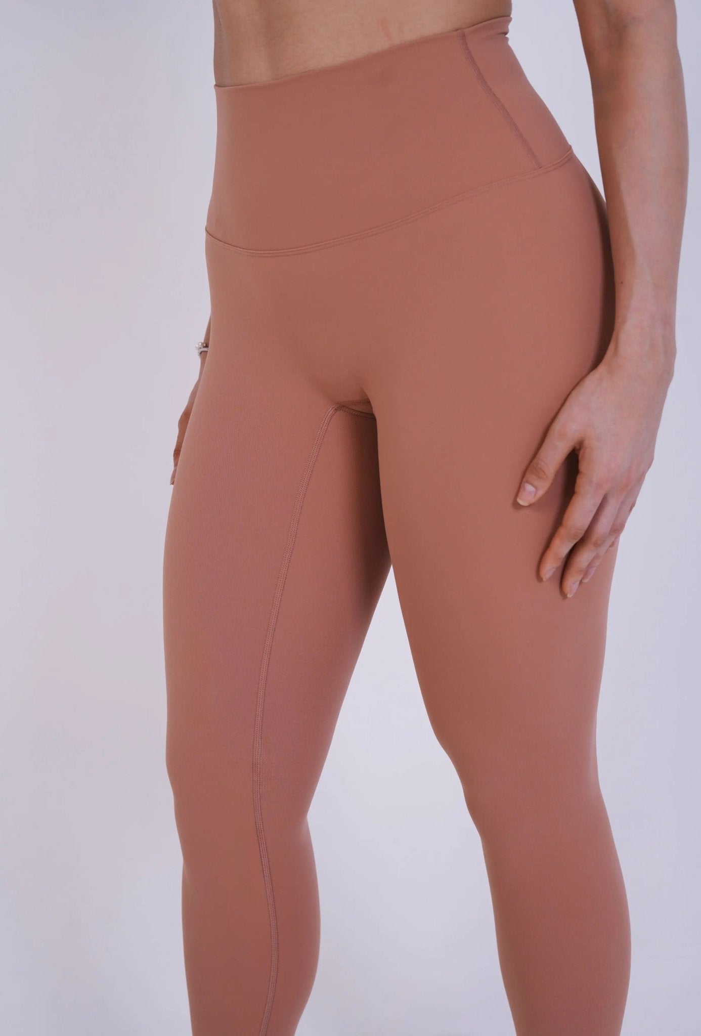 Flow High - Rise Leggings – Peach Moonstone – women’s activewear by NAVA