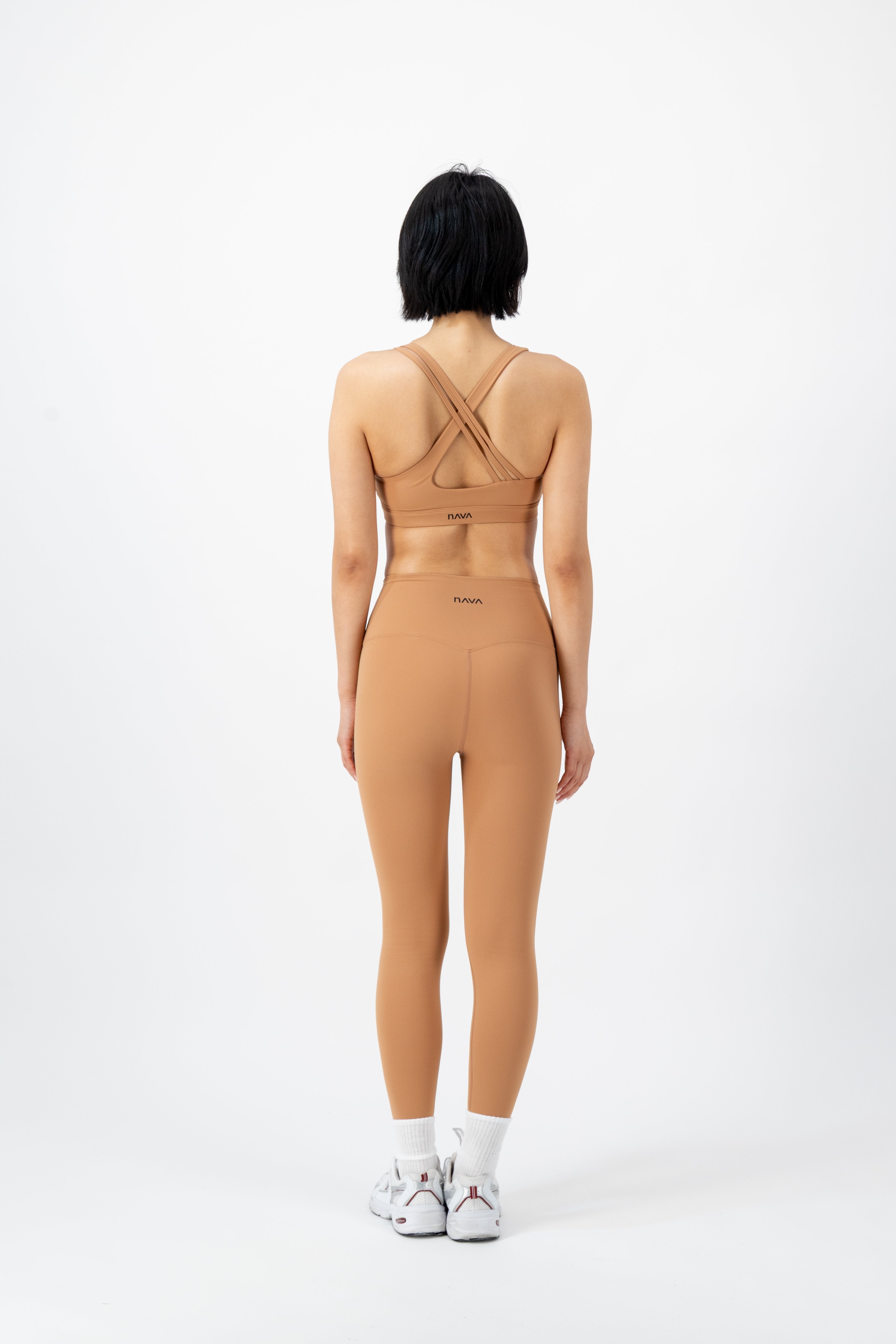 Flow High-Rise Leggings | Peach Moonstone – women’s activewear by NAVA