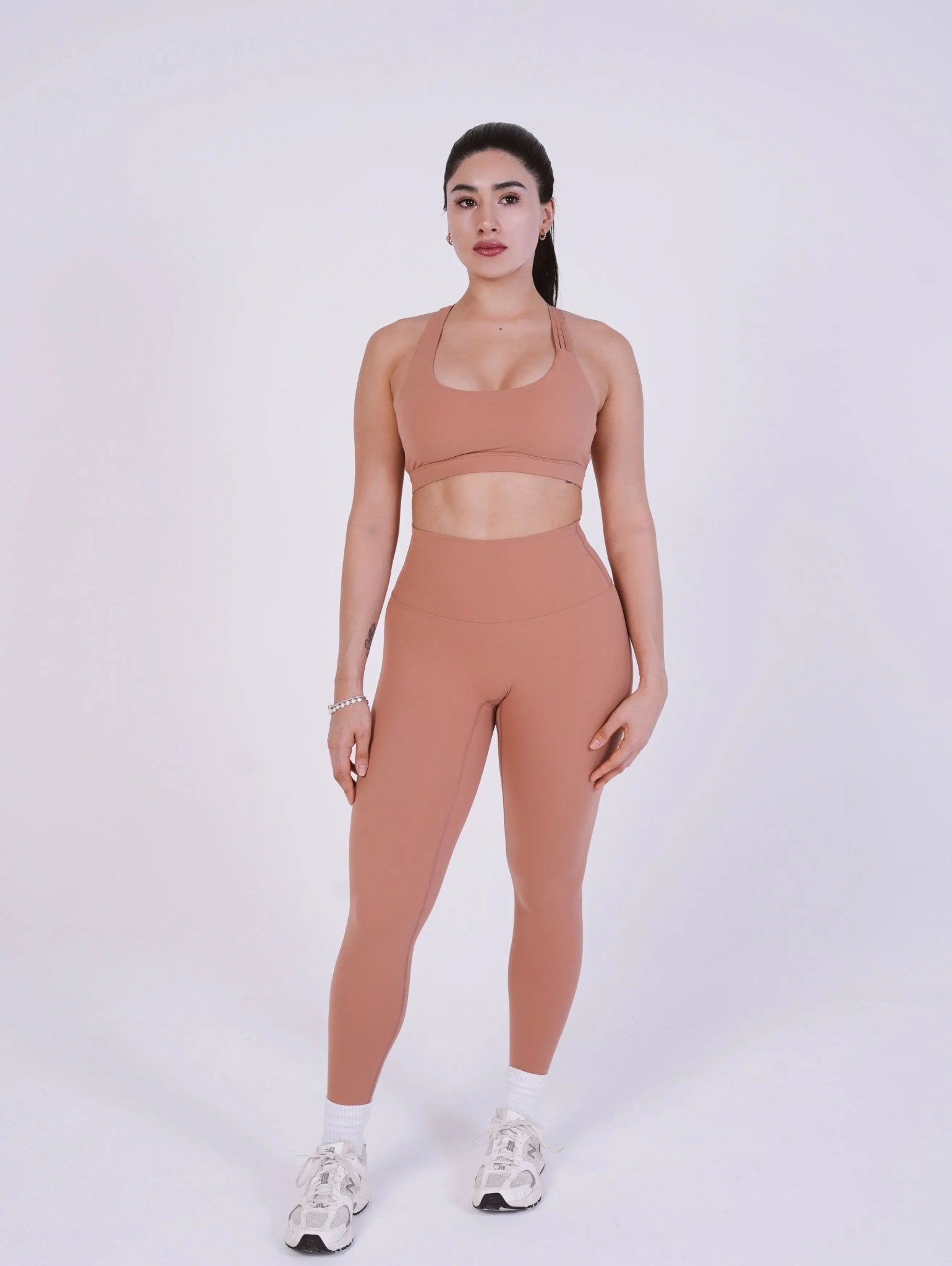 Flow High - Rise Leggings – Peach Moonstone – women’s activewear by NAVA