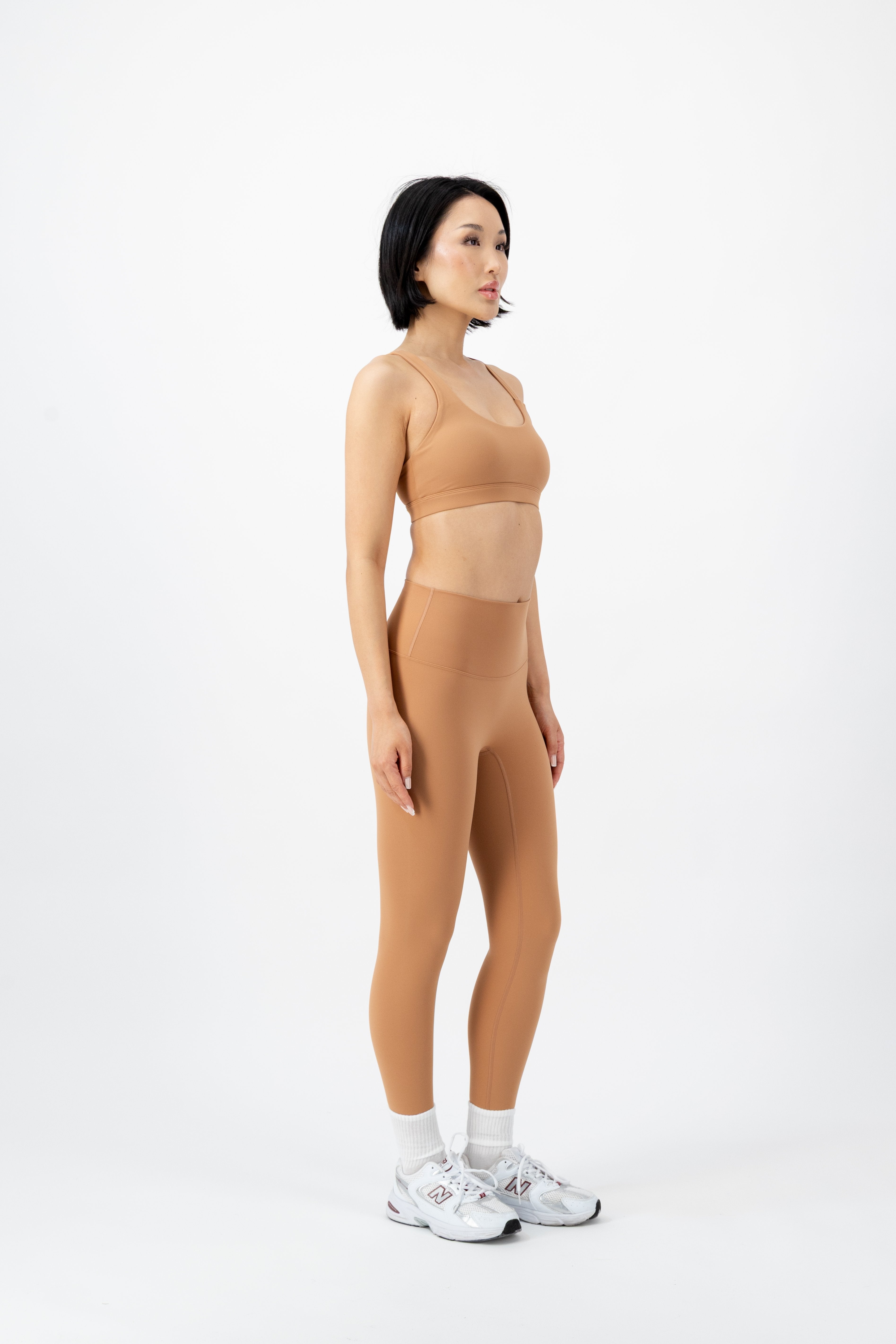 Flow High-Rise Leggings | Peach Moonstone – women’s activewear by NAVA