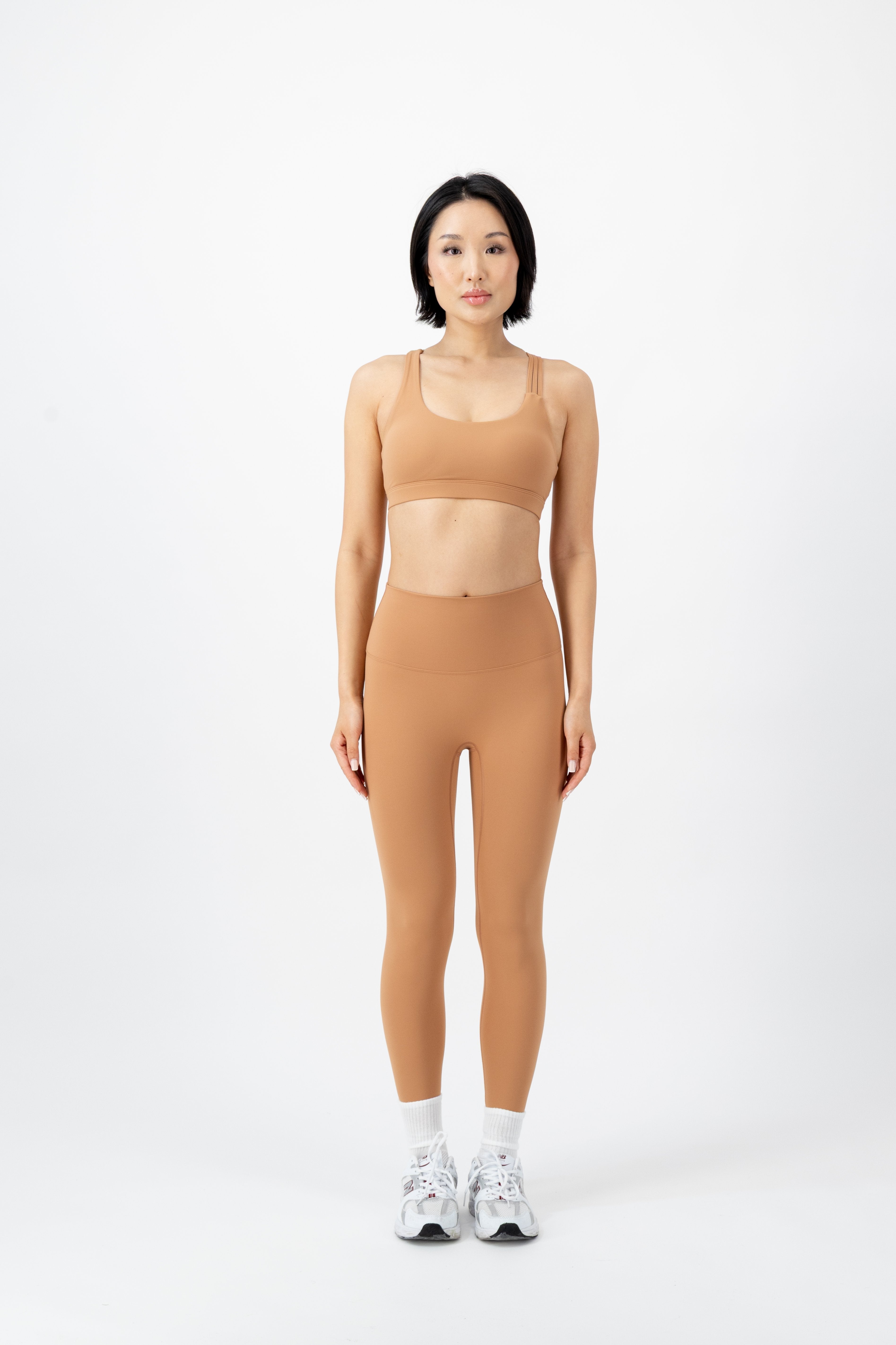 Flow High-Rise Leggings | Peach Moonstone – women’s activewear by NAVA