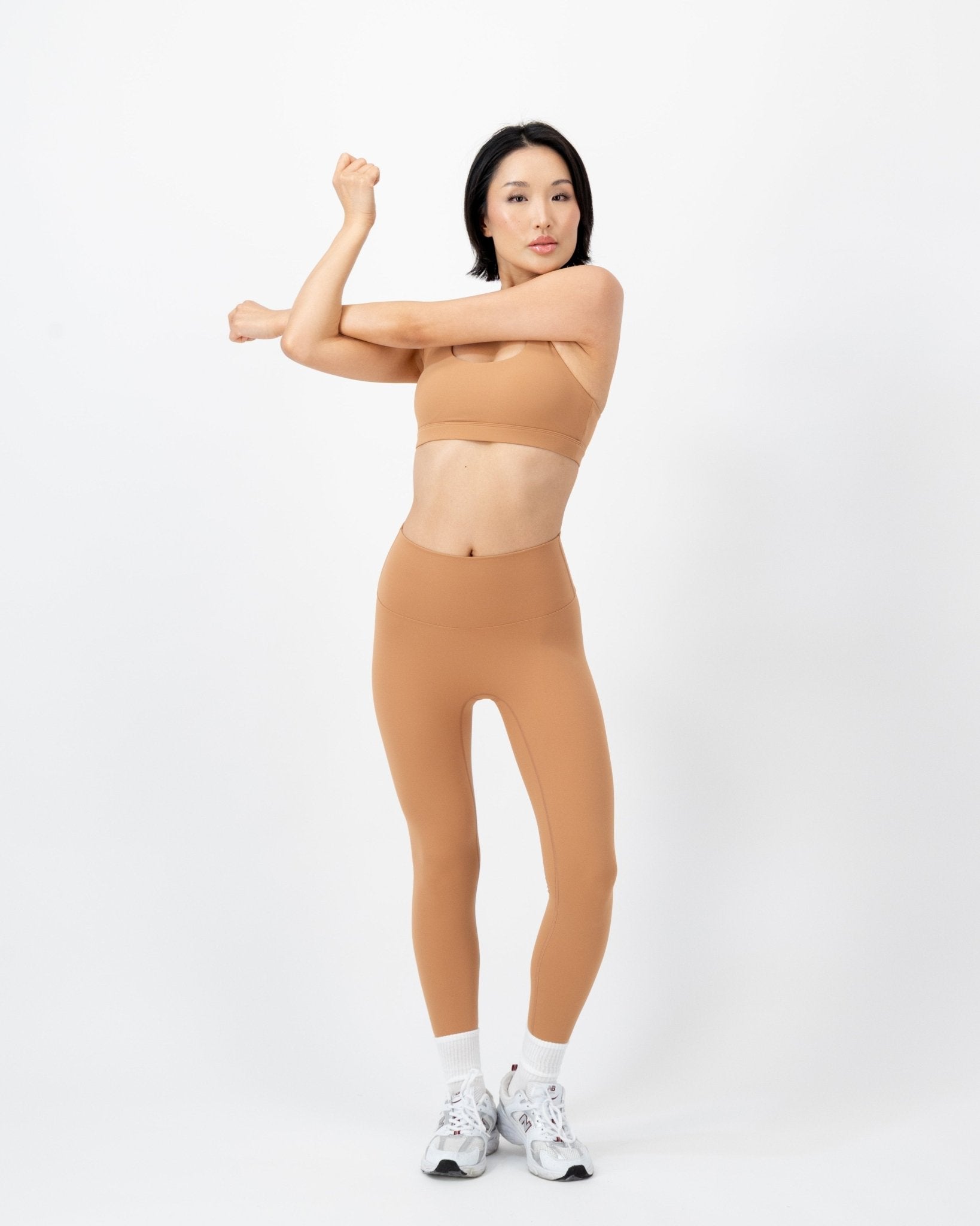 Flow High-Rise Leggings | Peach Moonstone – women’s activewear by NAVA