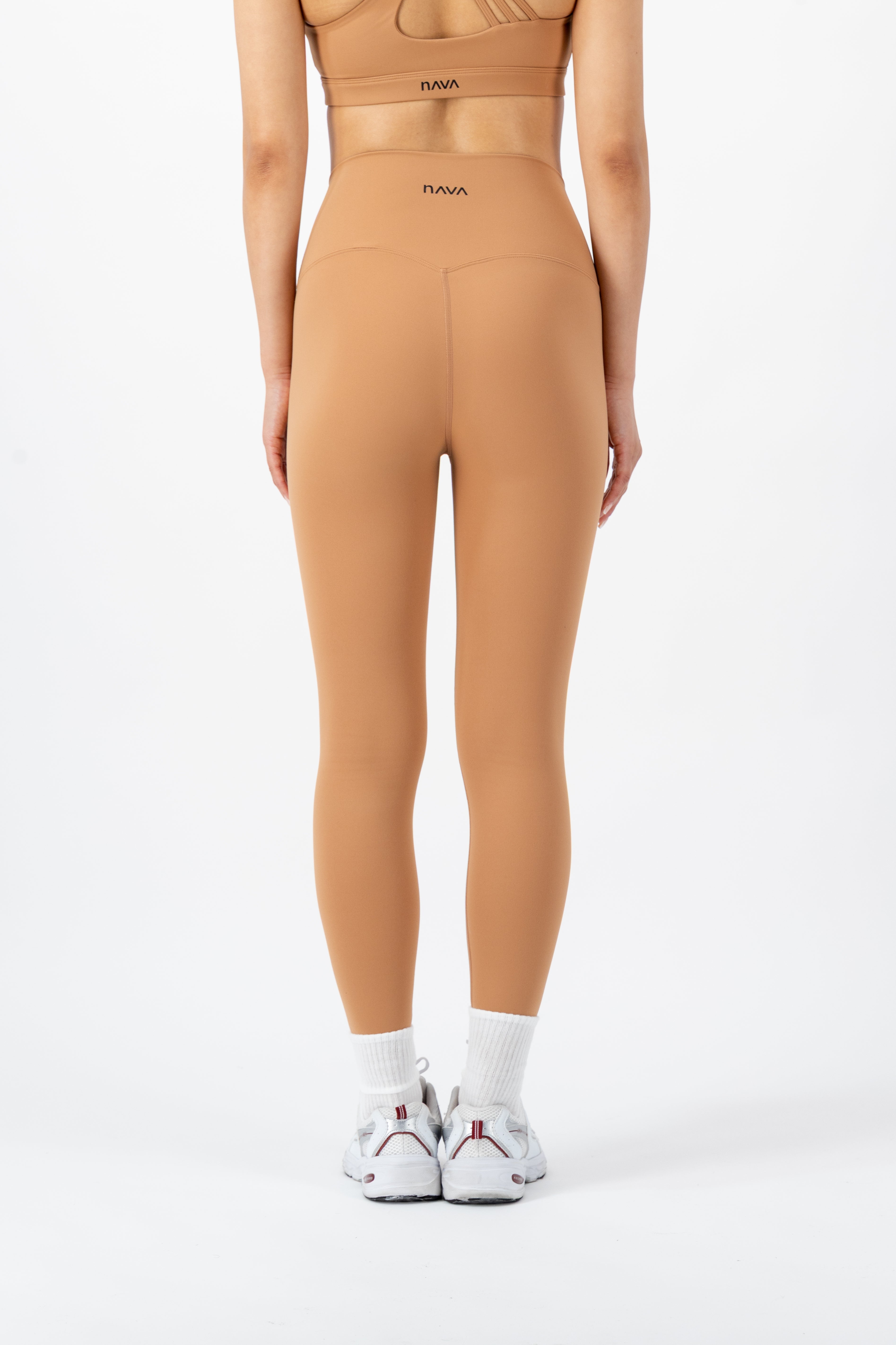 Flow High-Rise Leggings | Peach Moonstone – women’s activewear by NAVA