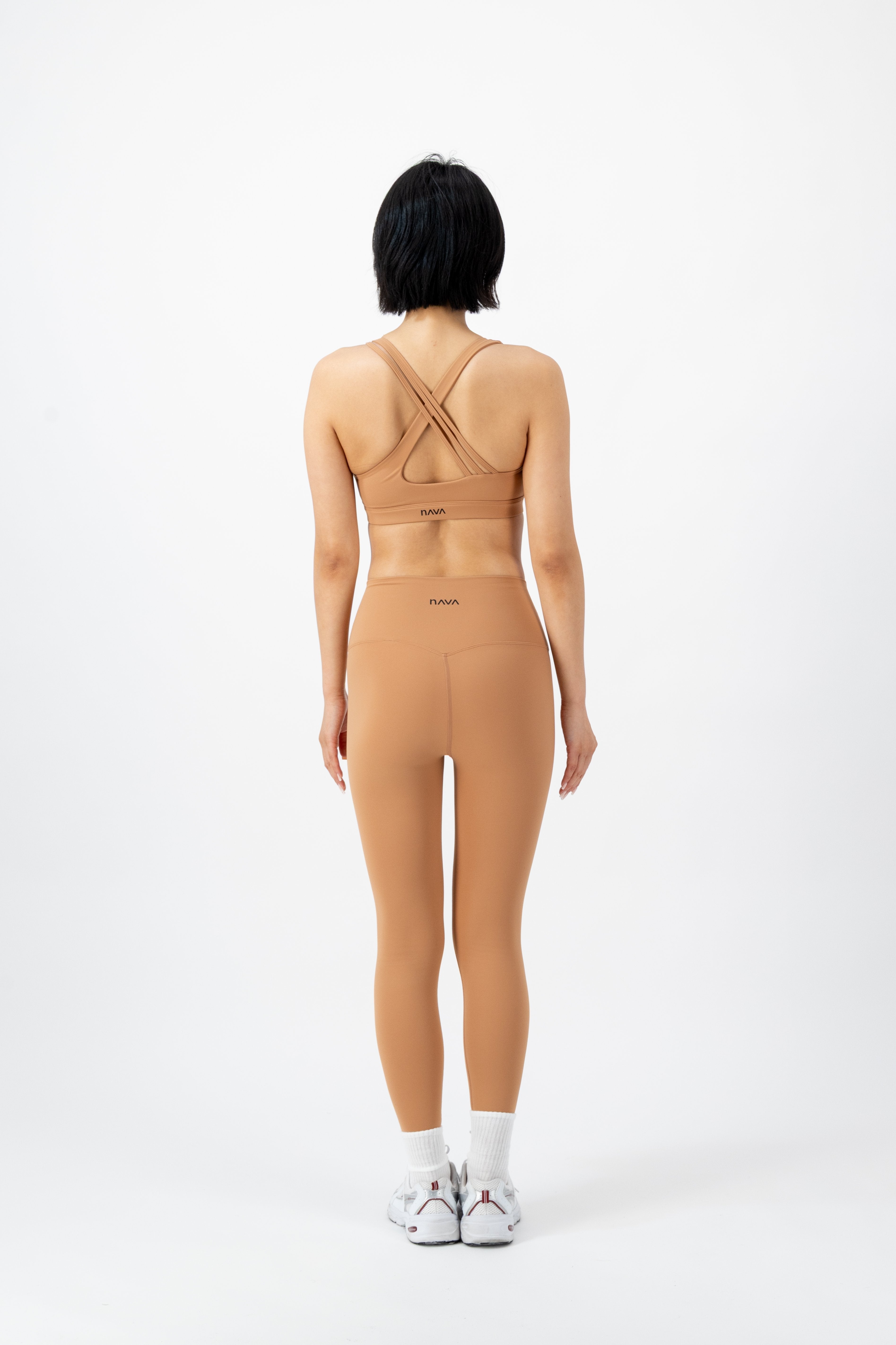 Flow High-Rise Leggings | Peach Moonstone – women’s activewear by NAVA