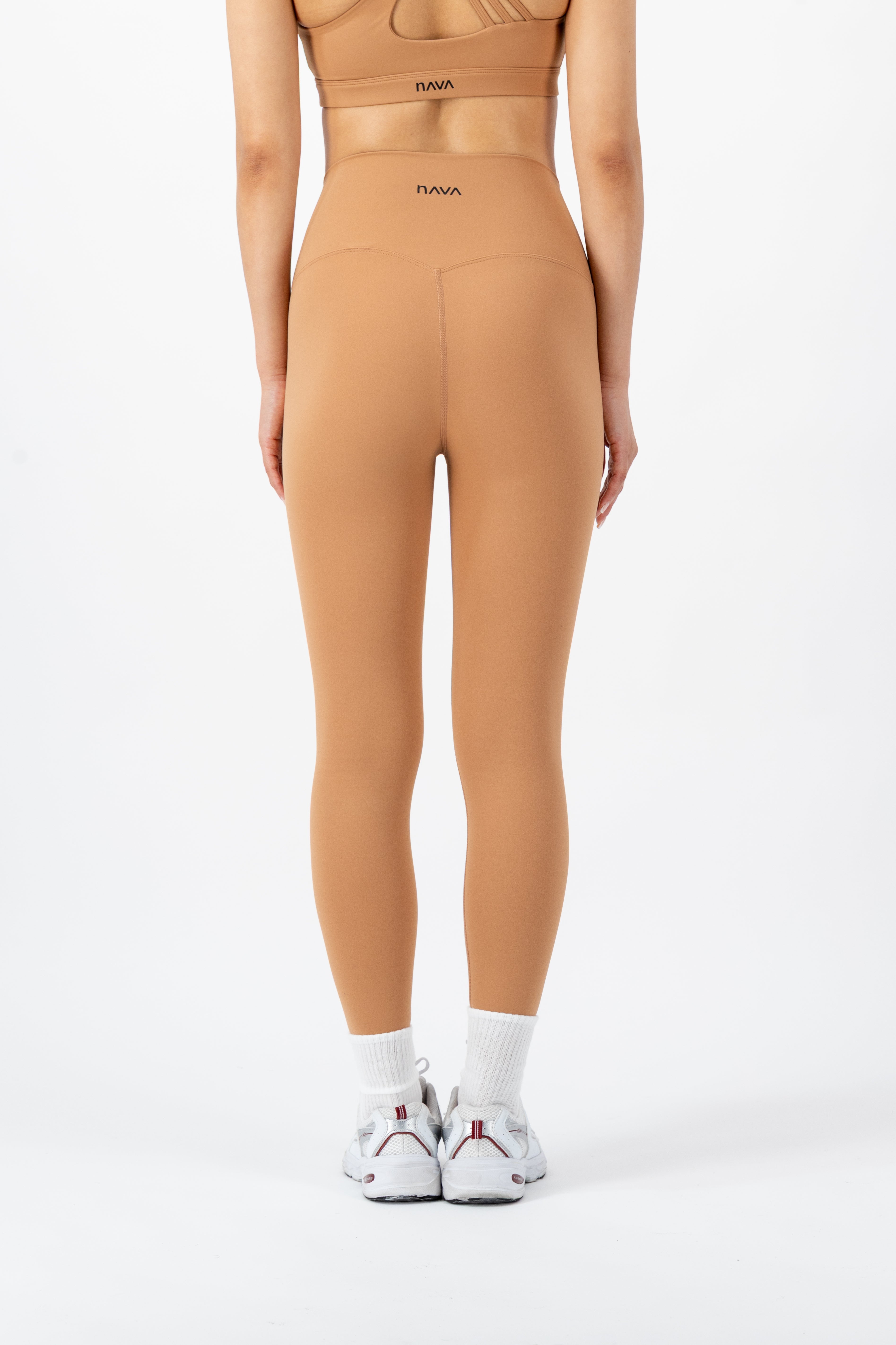 Flow High-Rise Leggings | Peach Moonstone – women’s activewear by NAVA