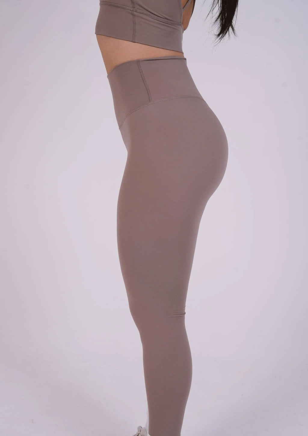 Flow High - Rise Leggings – Sandstone – women’s activewear by NAVA