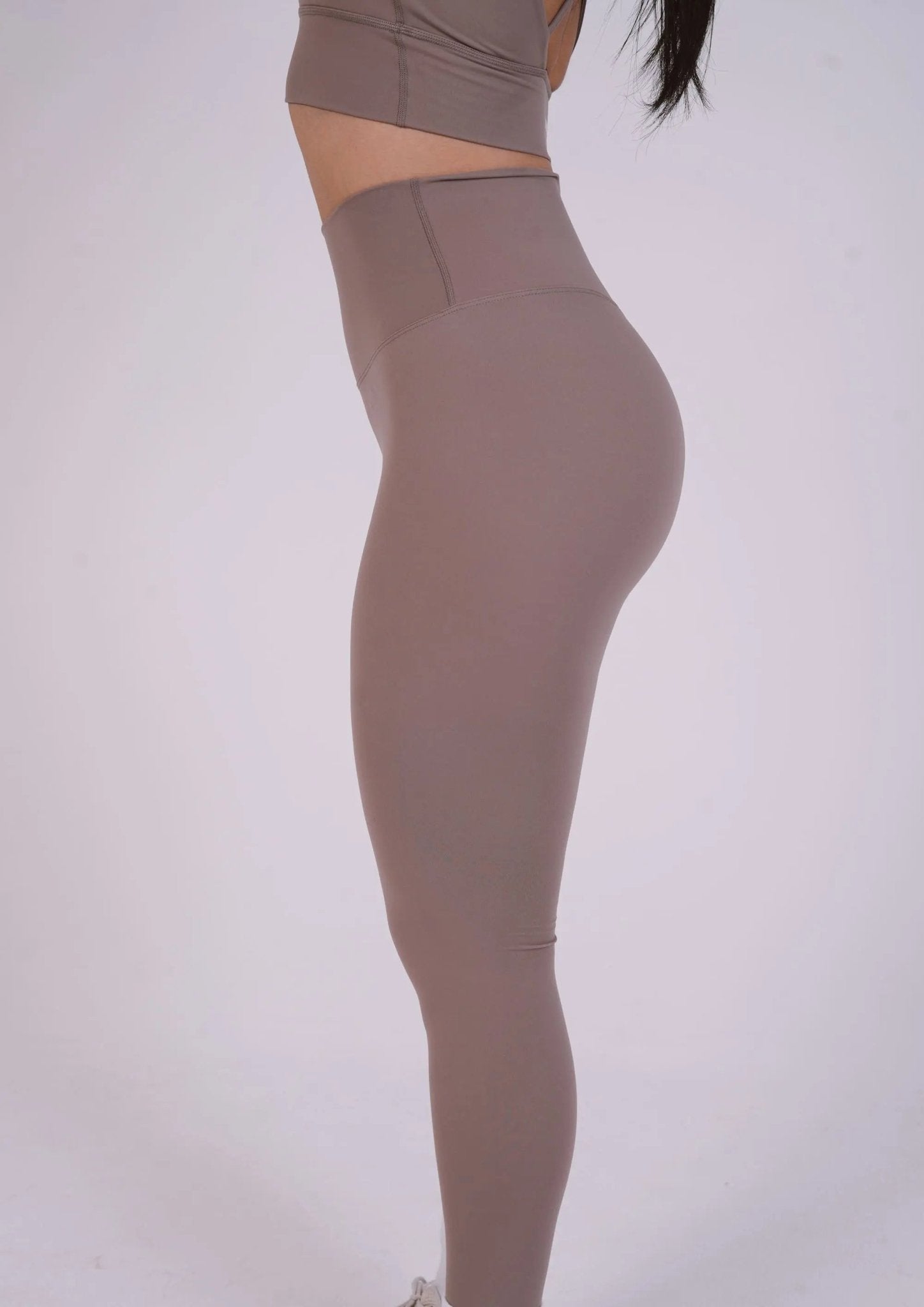 Flow High - Rise Leggings – Sandstone – women’s activewear by NAVA