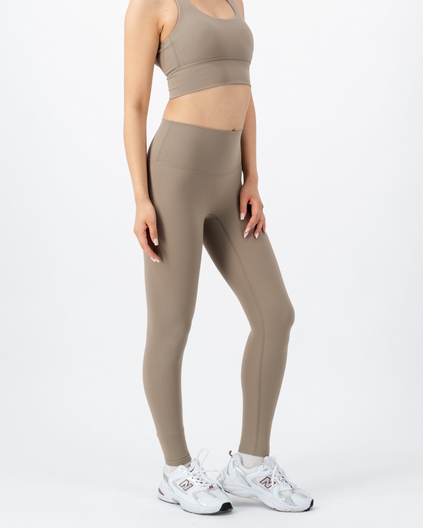 Ground High-Rise Leggings | Sandstone – women’s activewear by NAVA