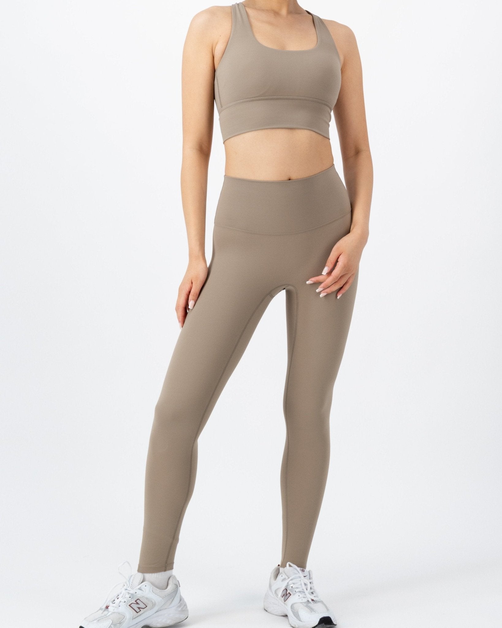 Ground High-Rise Leggings | Sandstone – women’s activewear by NAVA