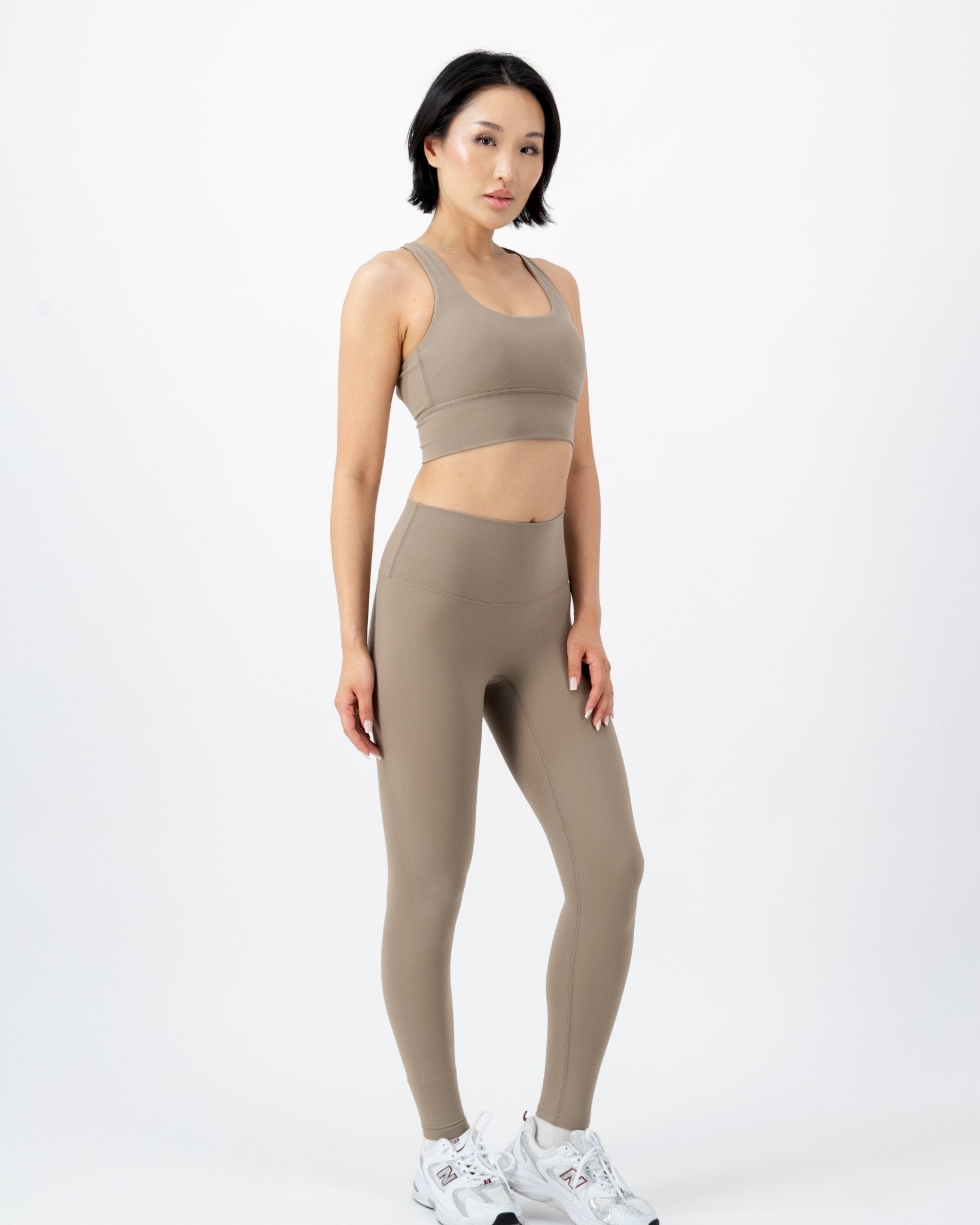 Ground High-Rise Leggings | Sandstone – women’s activewear by NAVA