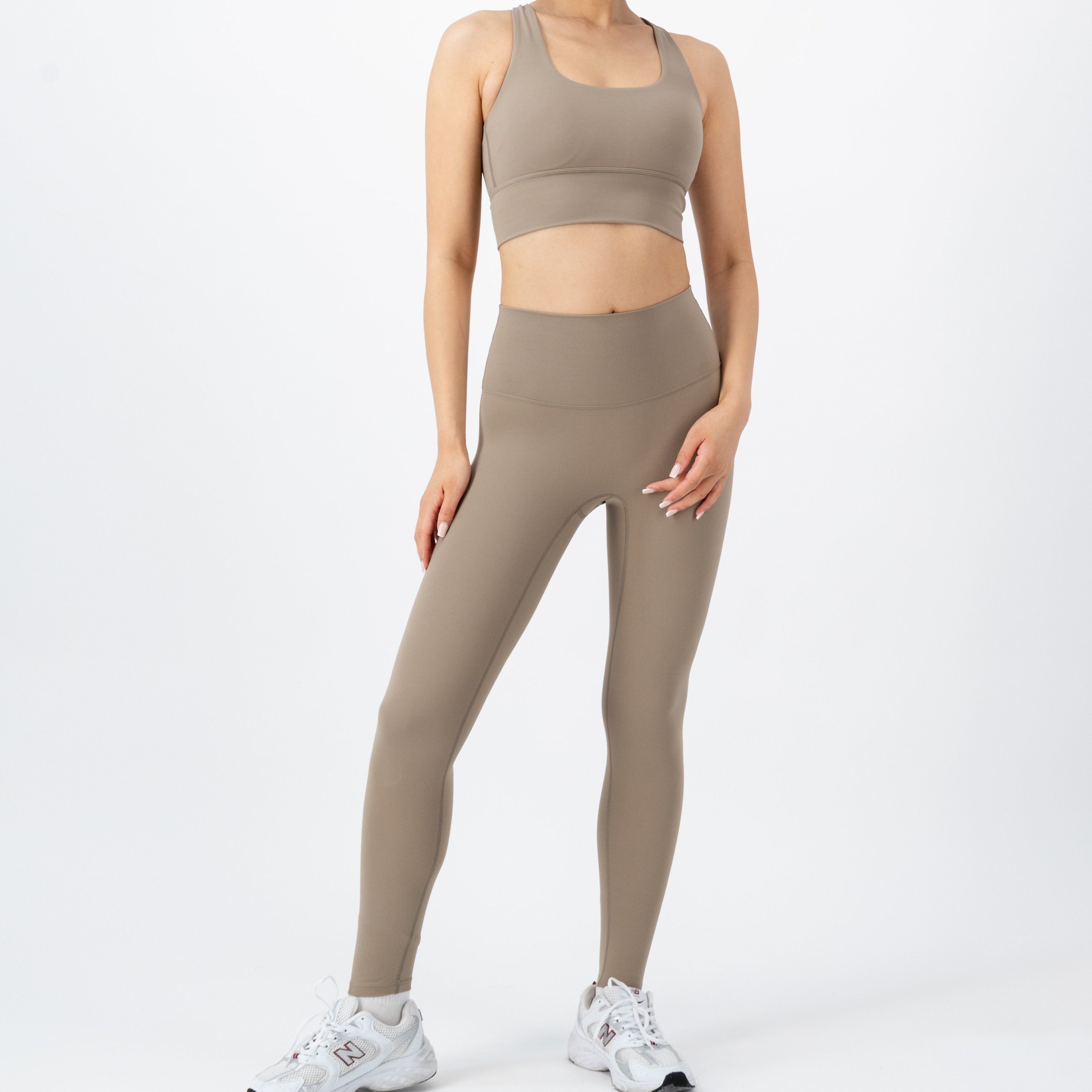 Ground High-Rise Leggings | Sandstone NAVA