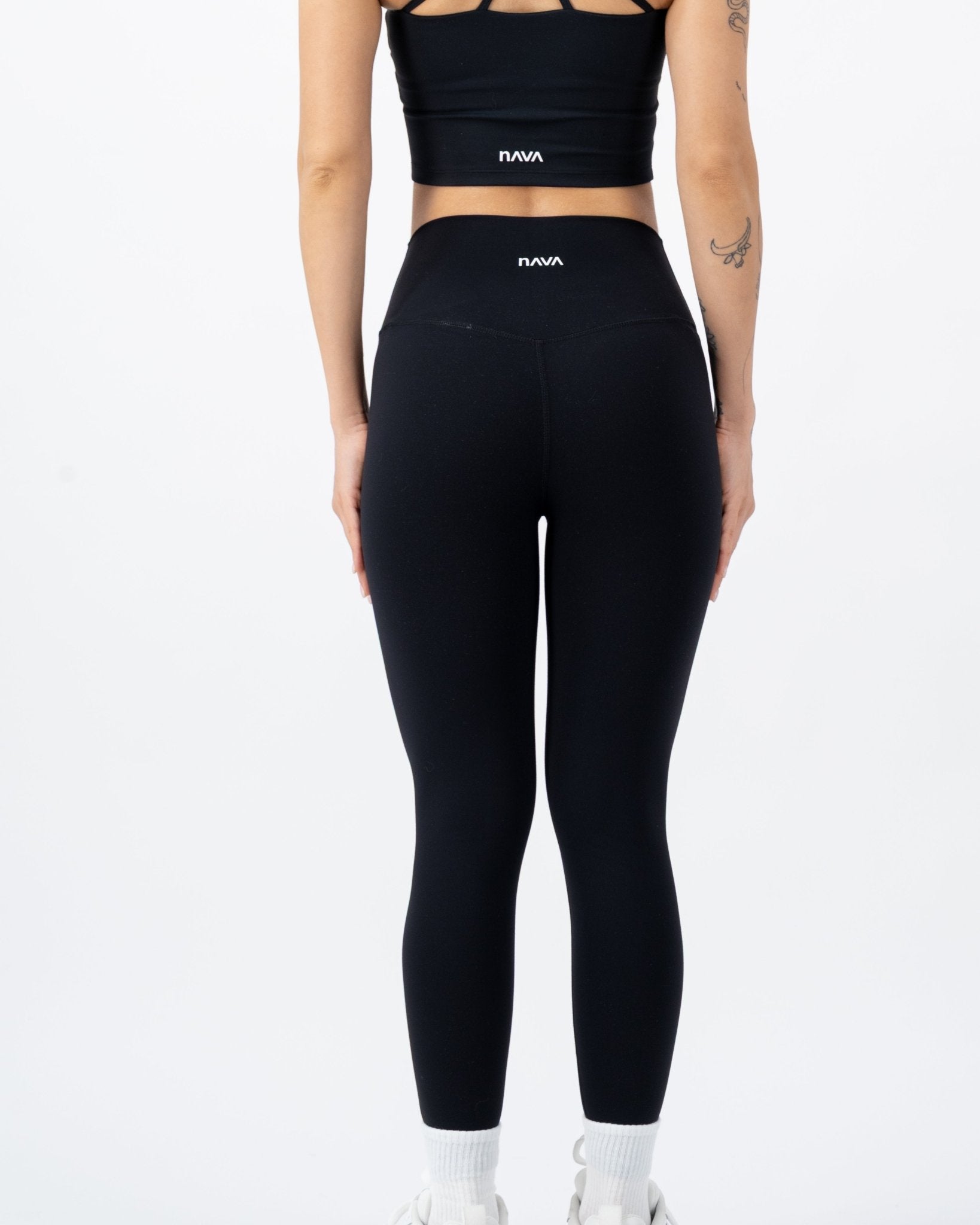 NAVA High-Rise Leggings | Onyx Black – women’s activewear by NAVA