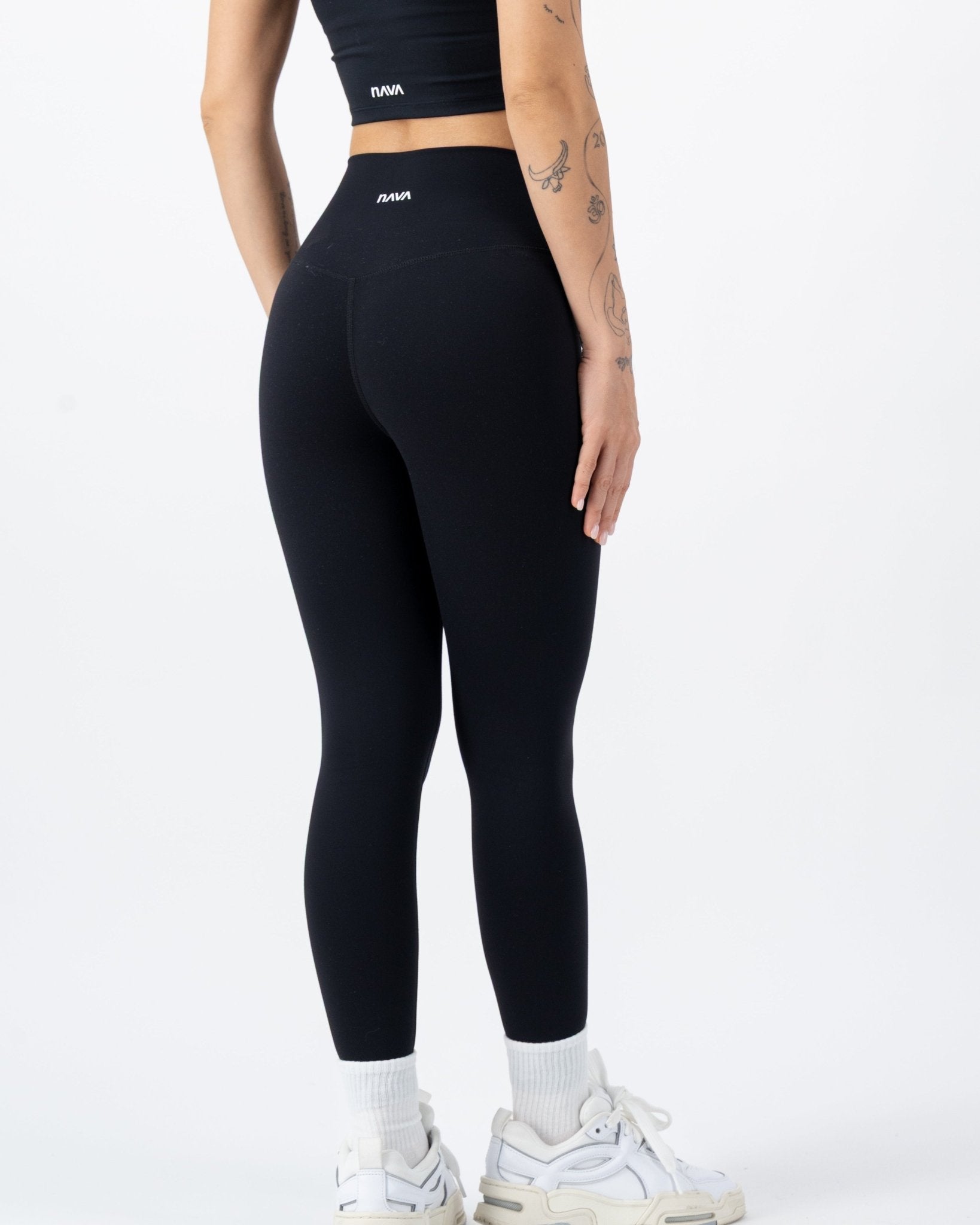NAVA High-Rise Leggings | Onyx Black – women’s activewear by NAVA