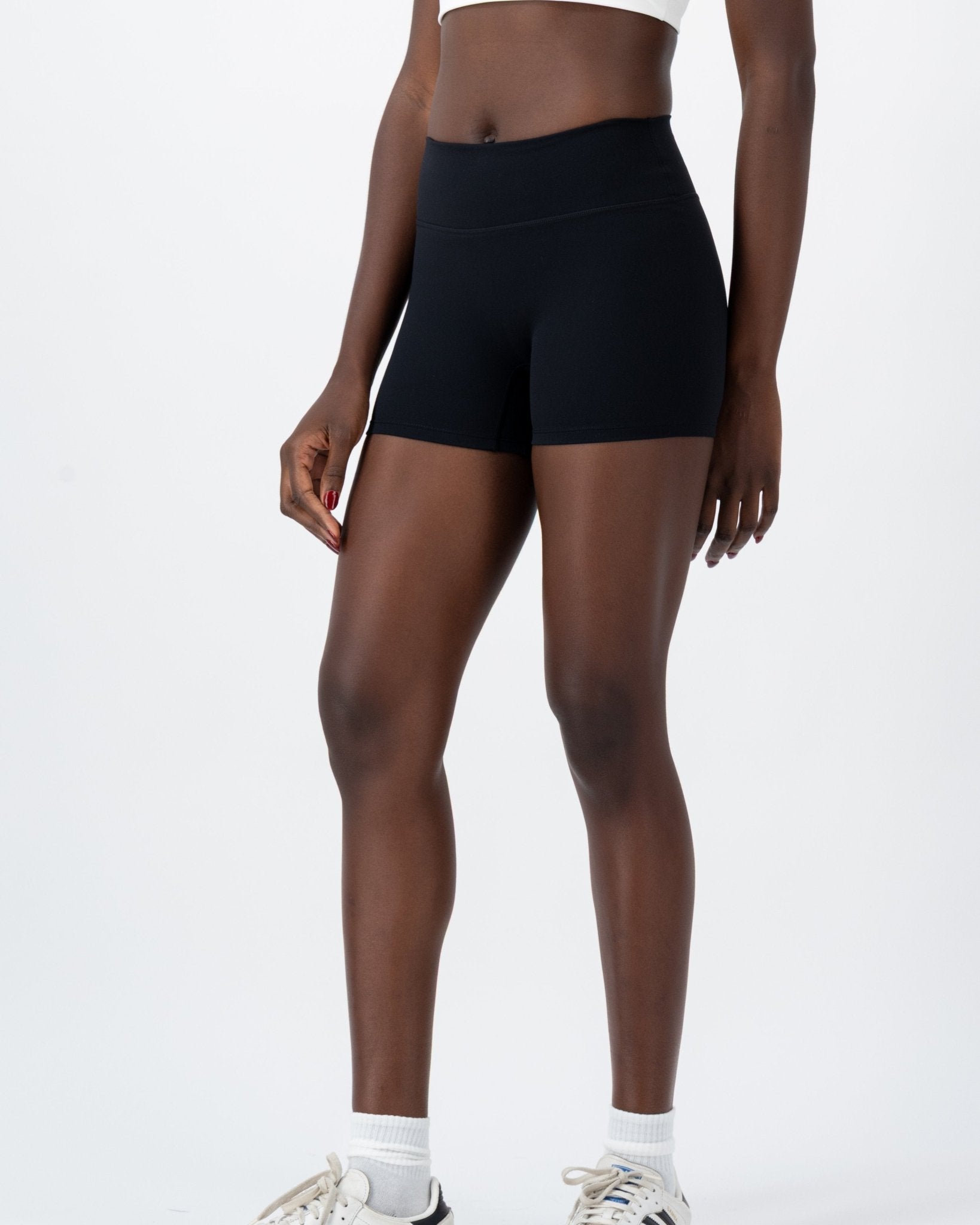 NAVA Shorts | Onyx Black – women’s activewear by NAVA