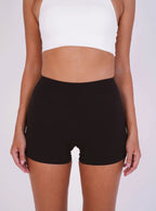 NAVA Shorts - Onyx Black – women’s activewear by NAVA
