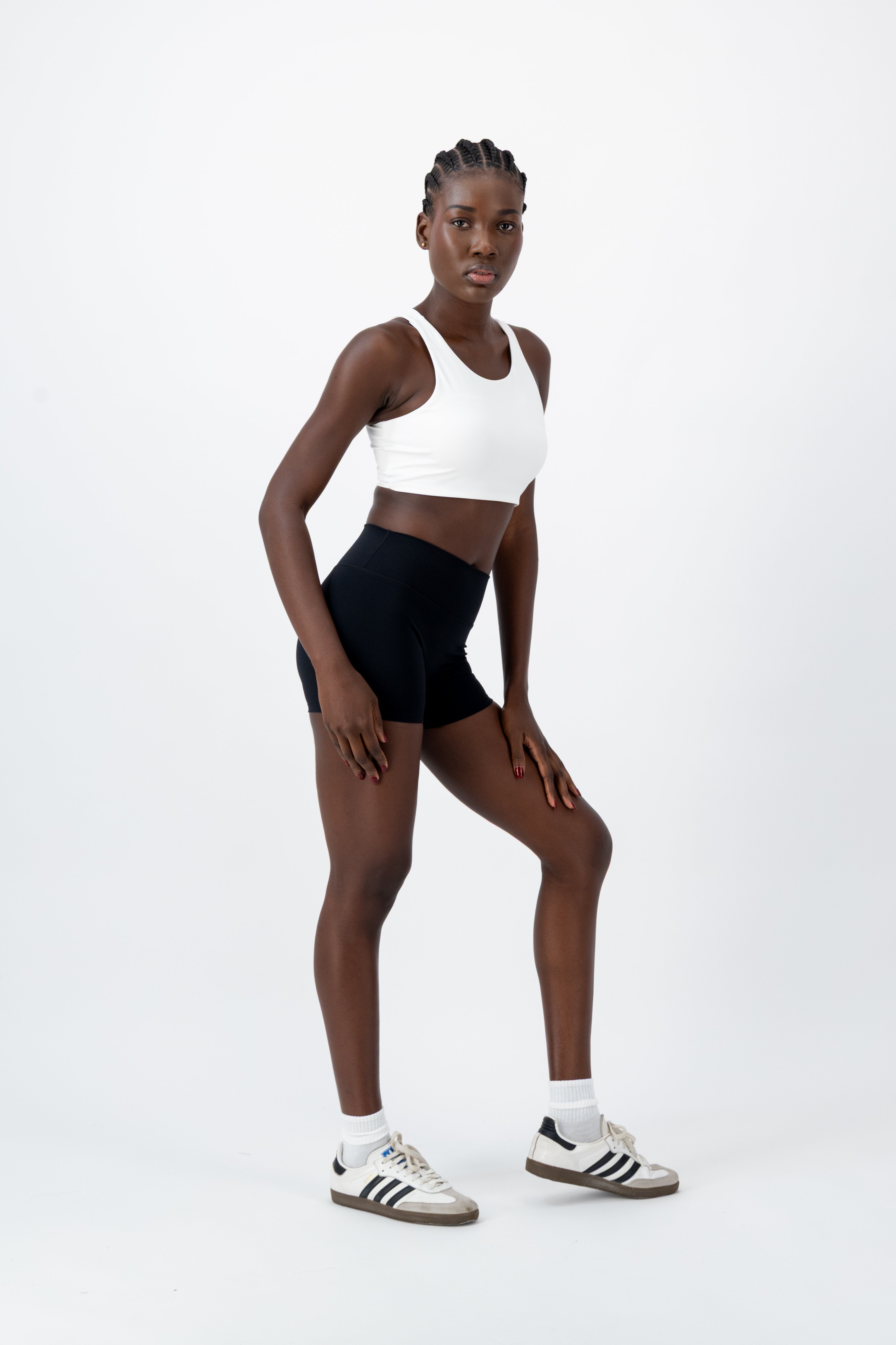 NAVA Shorts | Onyx Black – women’s activewear by NAVA