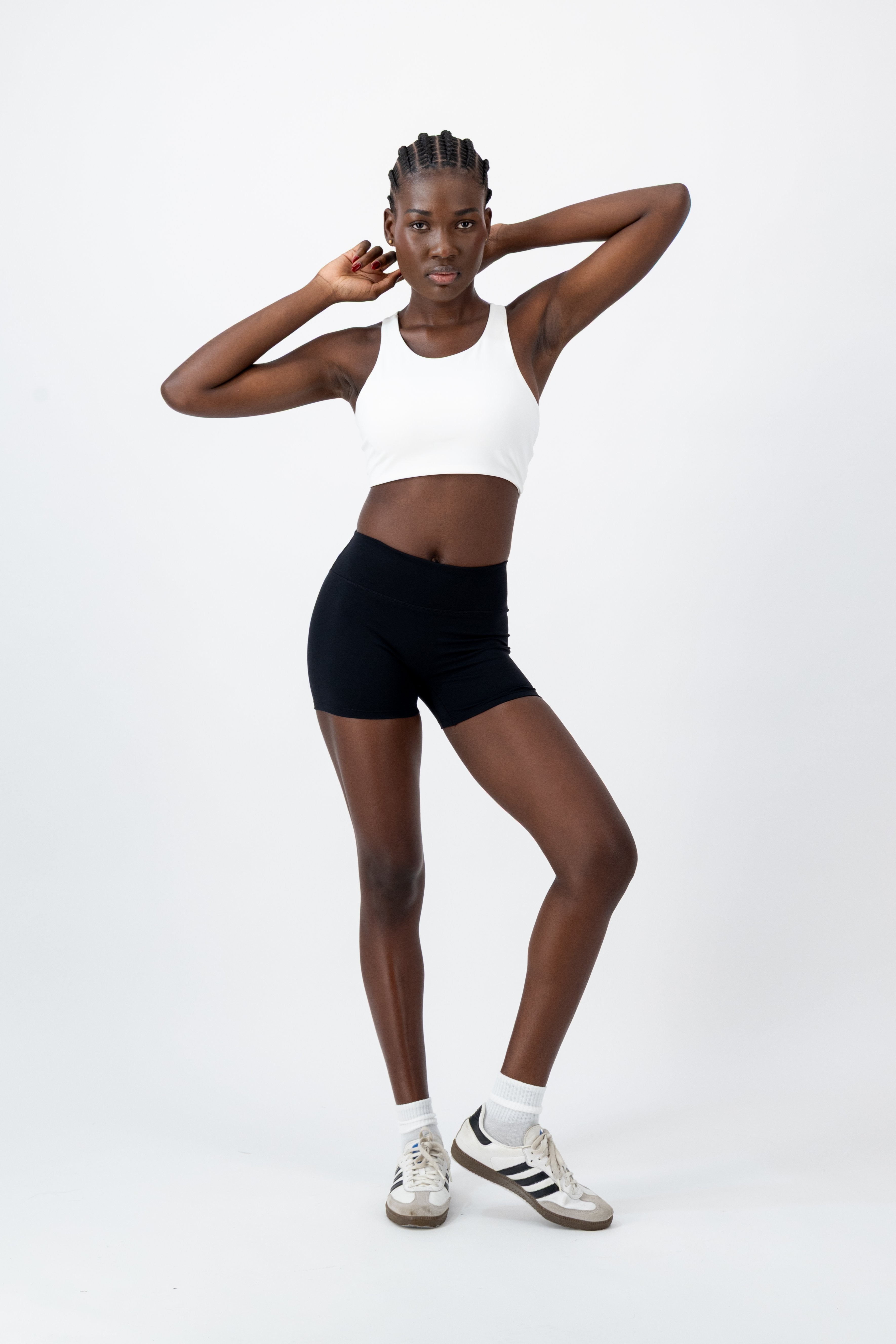 NAVA Shorts | Onyx Black – women’s activewear by NAVA